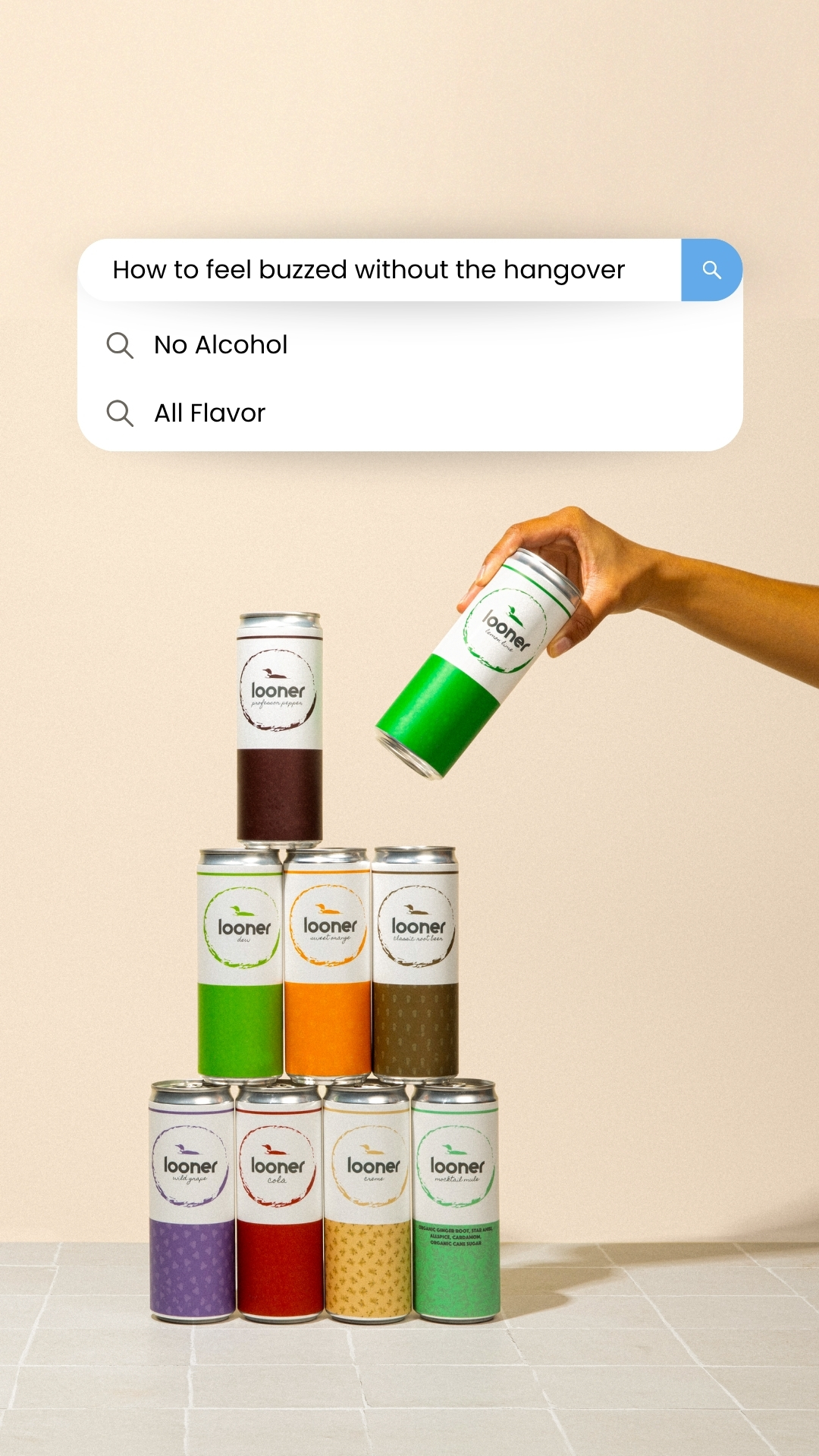 Looner Sodas Facebook ad