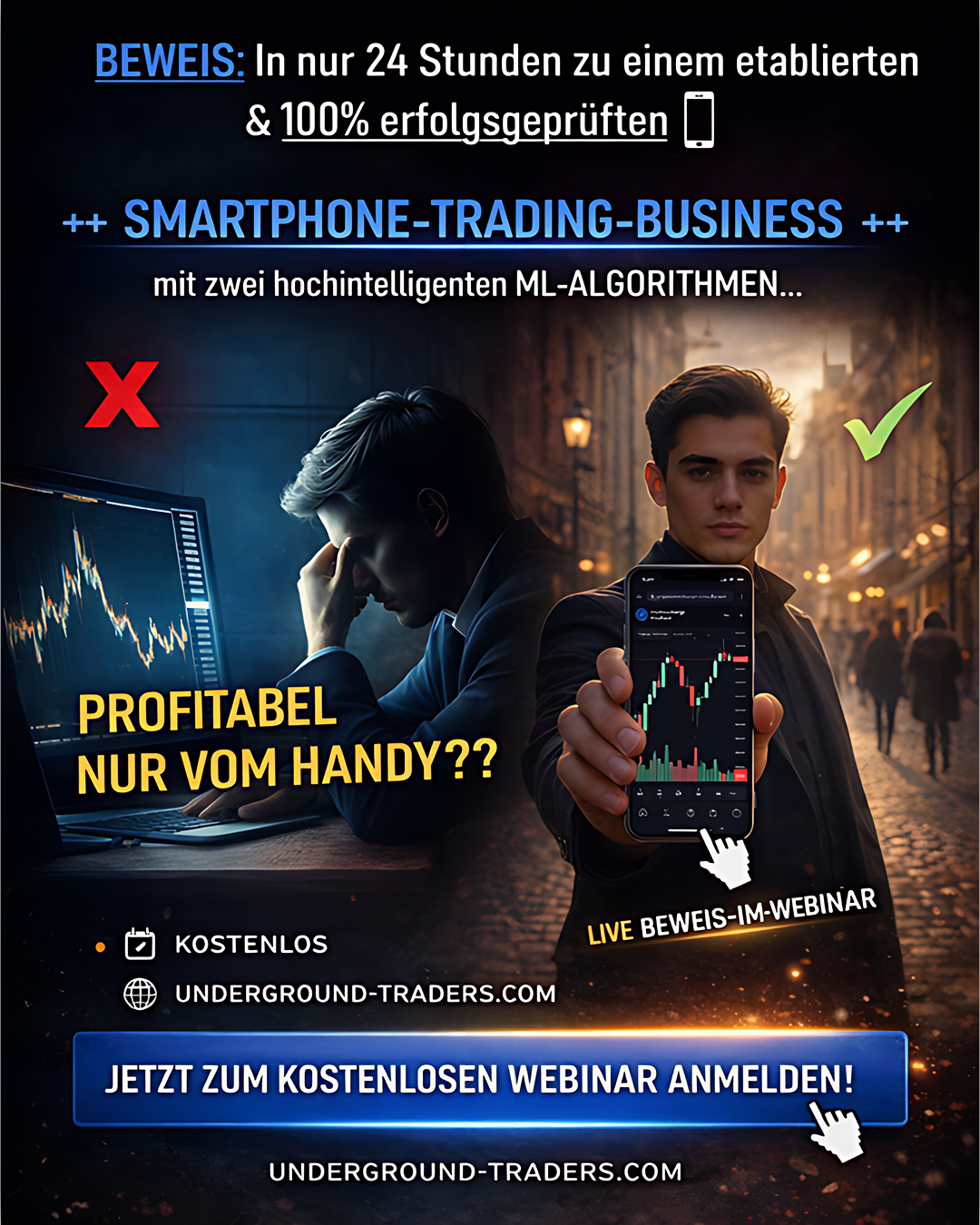 Underground Traders Facebook ad