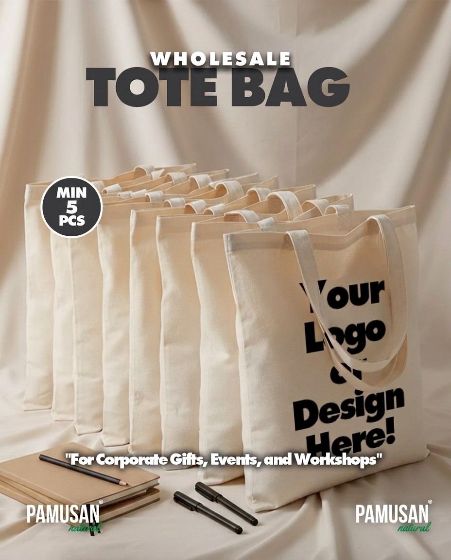 Pamusan Facebook ad: Wholesale Tote Bags | Minimum Just 5