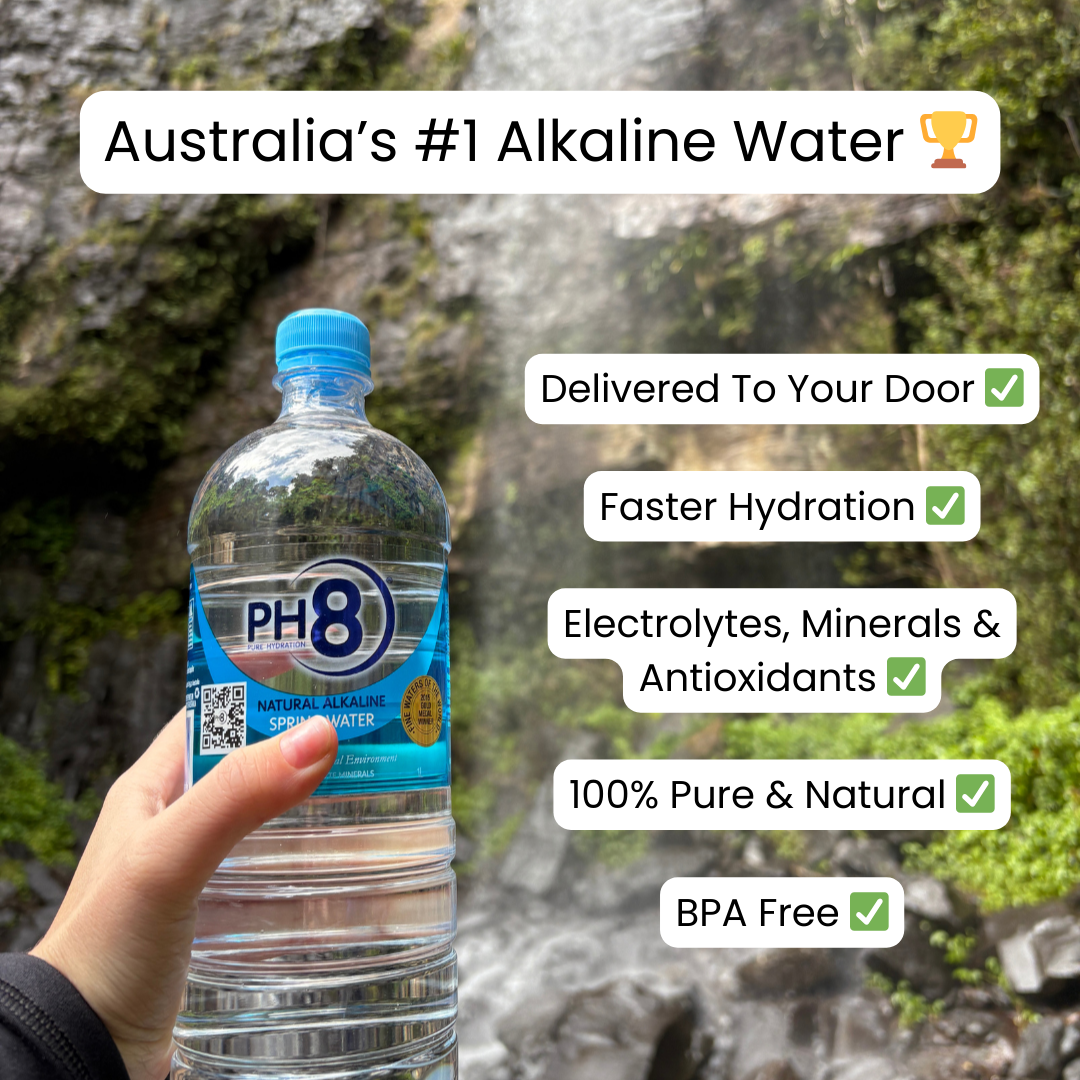 PH8 Natural Alkaline Water Facebook ad