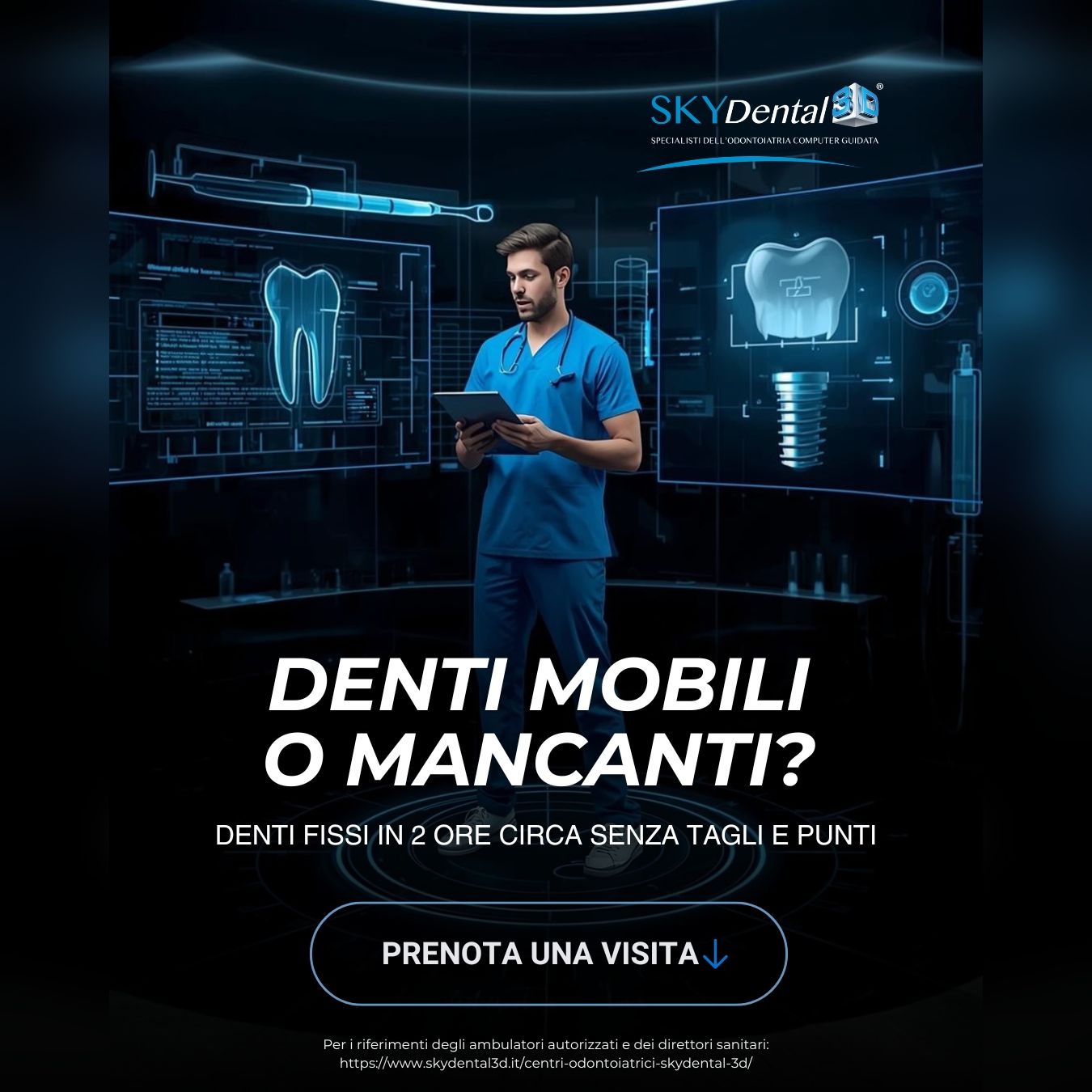 SkyDental3D Facebook ad
