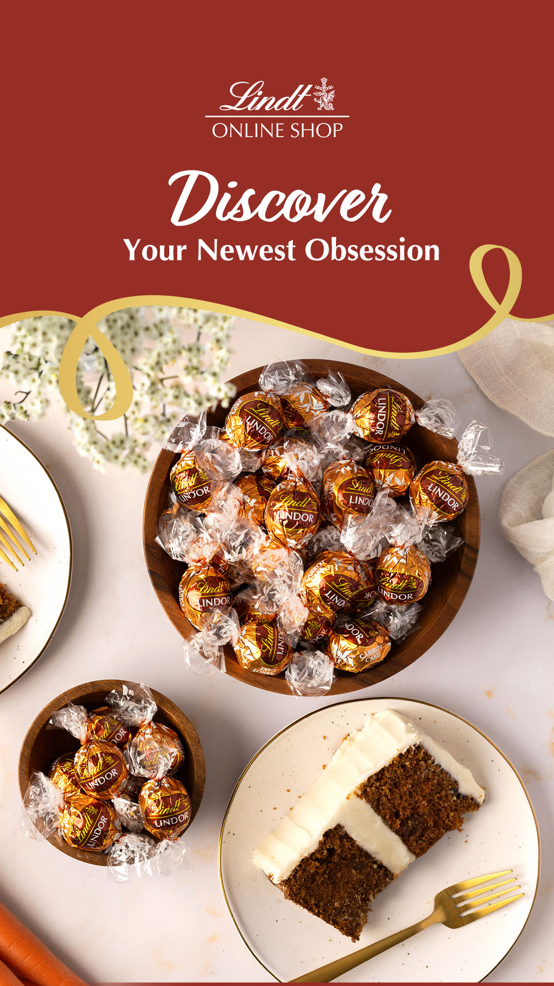 Lindt Facebook ad