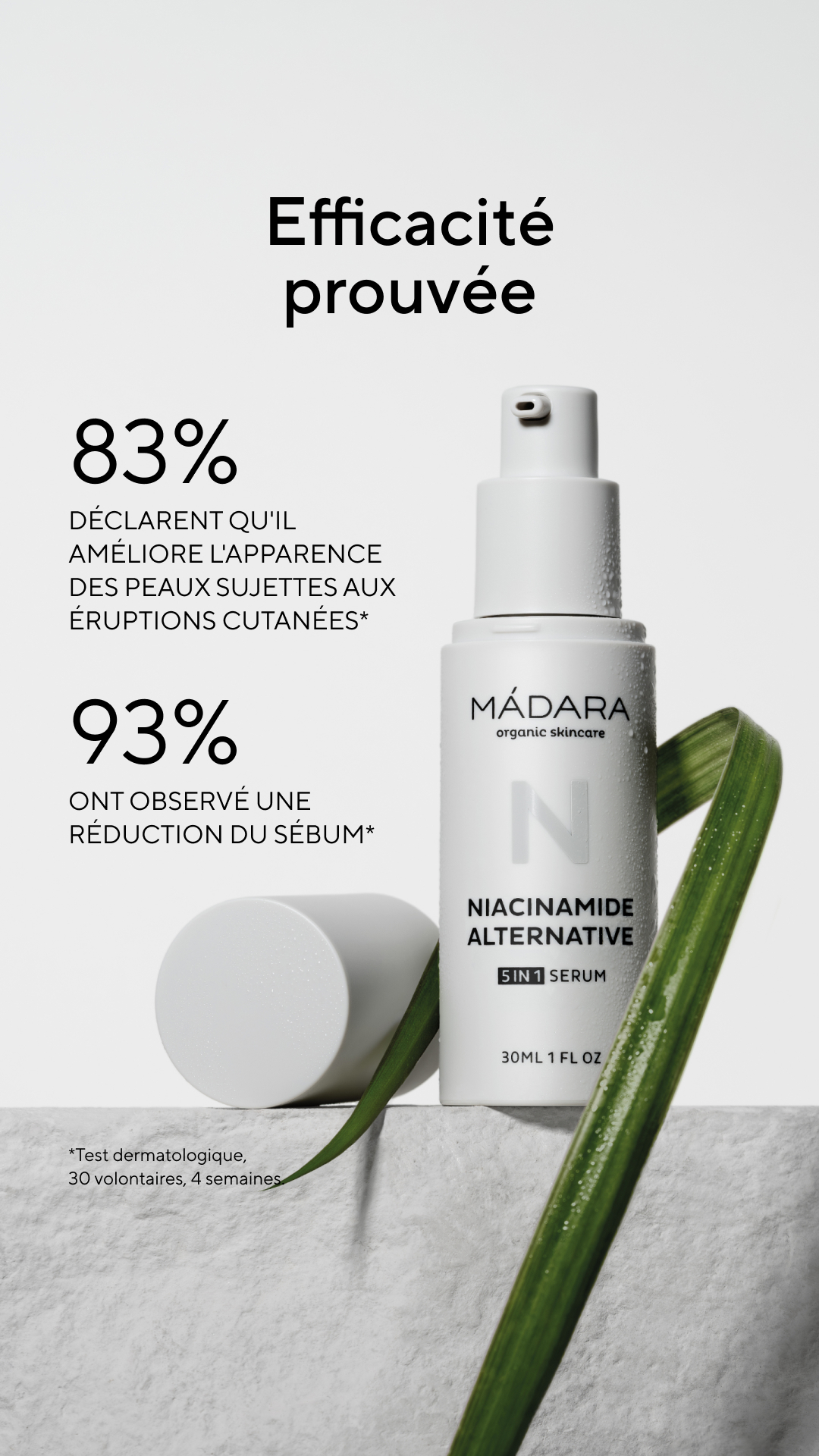 Mádara Organic Skincare Facebook ad