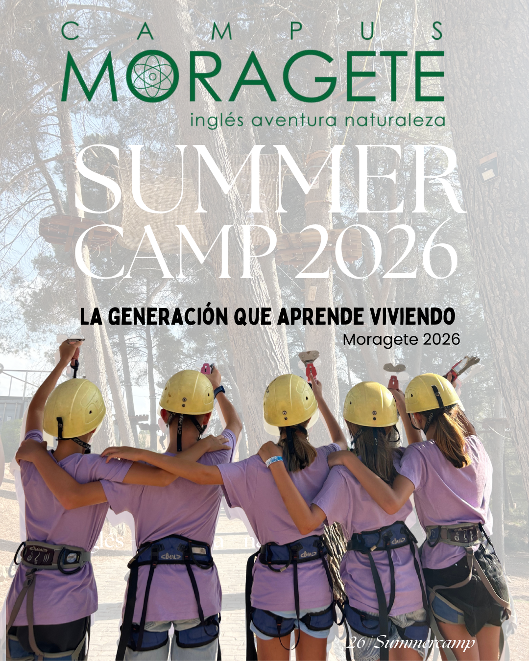 Campus Moragete Facebook ad: Summer camp 2026