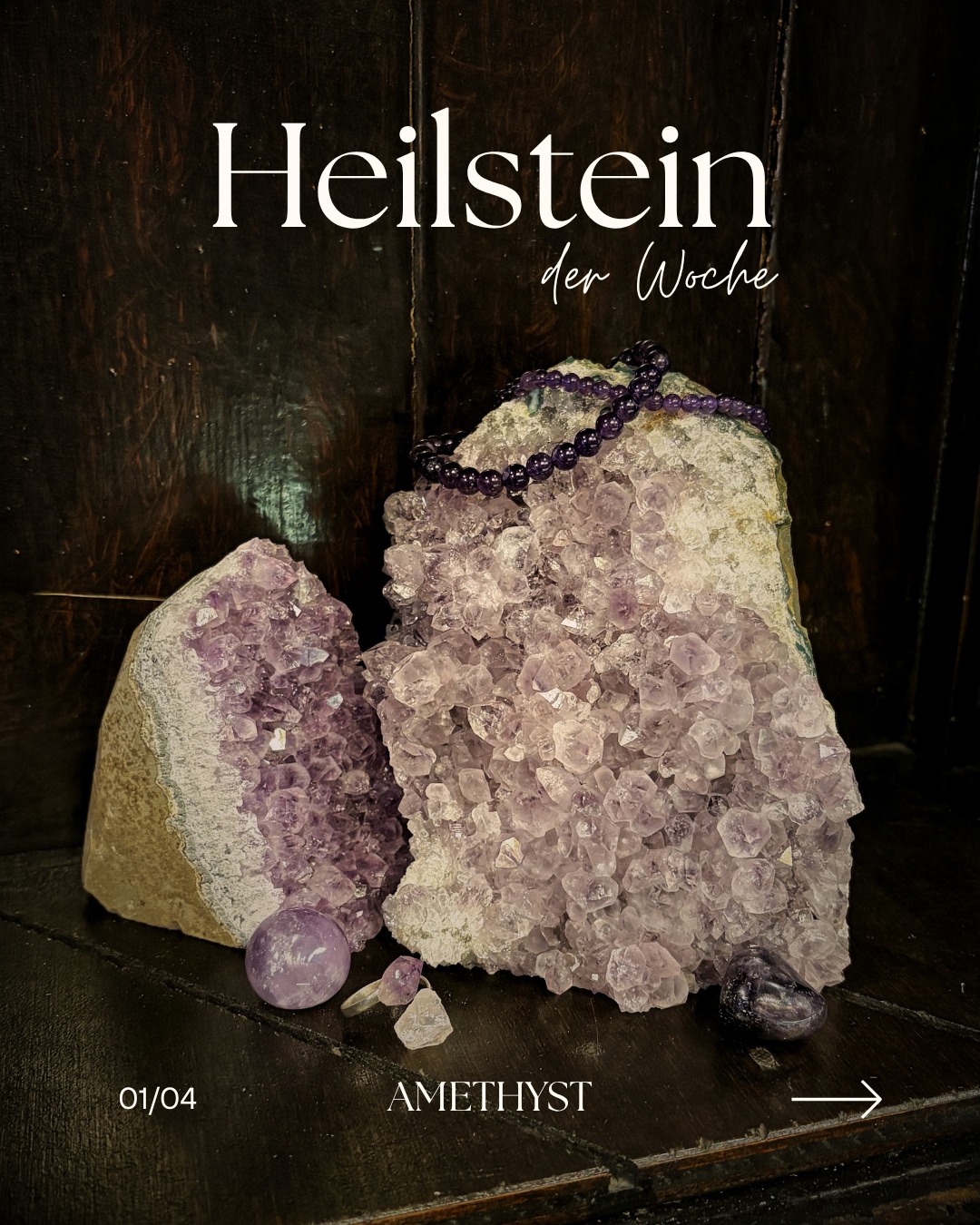 Spirit of Gaia Facebook ad: Amethyst