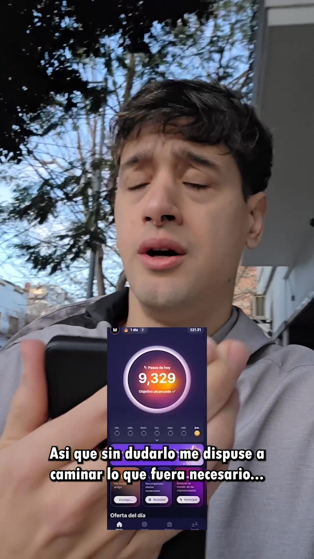 Sweatcoin Facebook ad from Jun 10, 2026