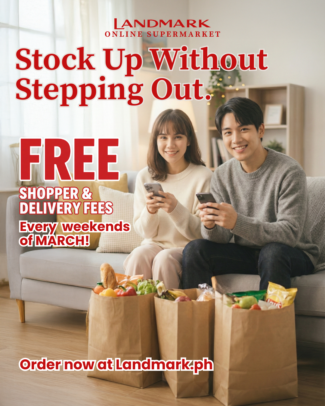 Landmark Supermarket Facebook ad