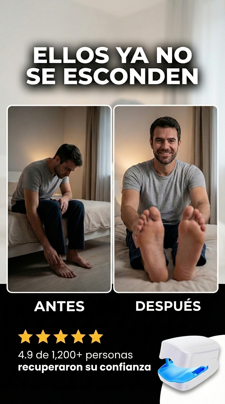 Casa y Cosas Facebook ad: Adiós Hongos, Hola Pies Sanos