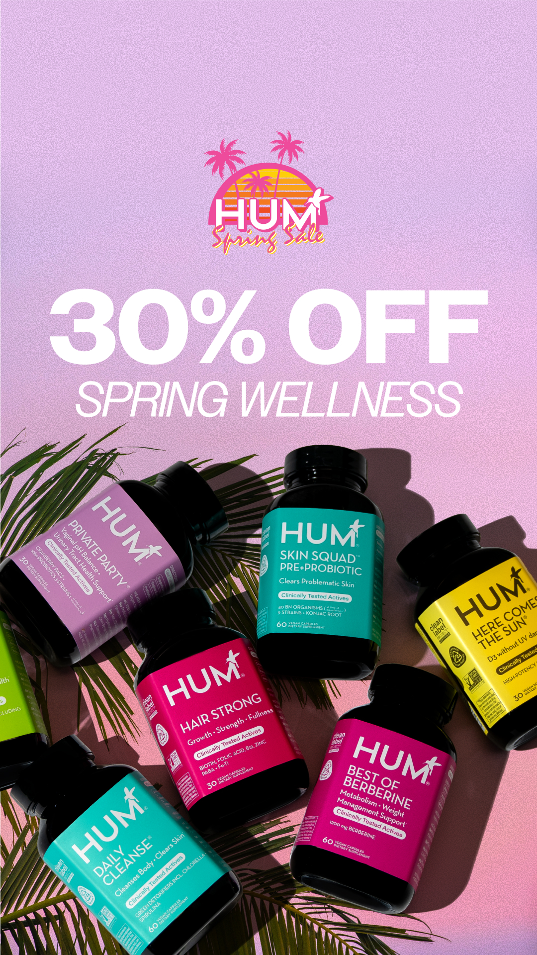HUM Nutrition Facebook ad