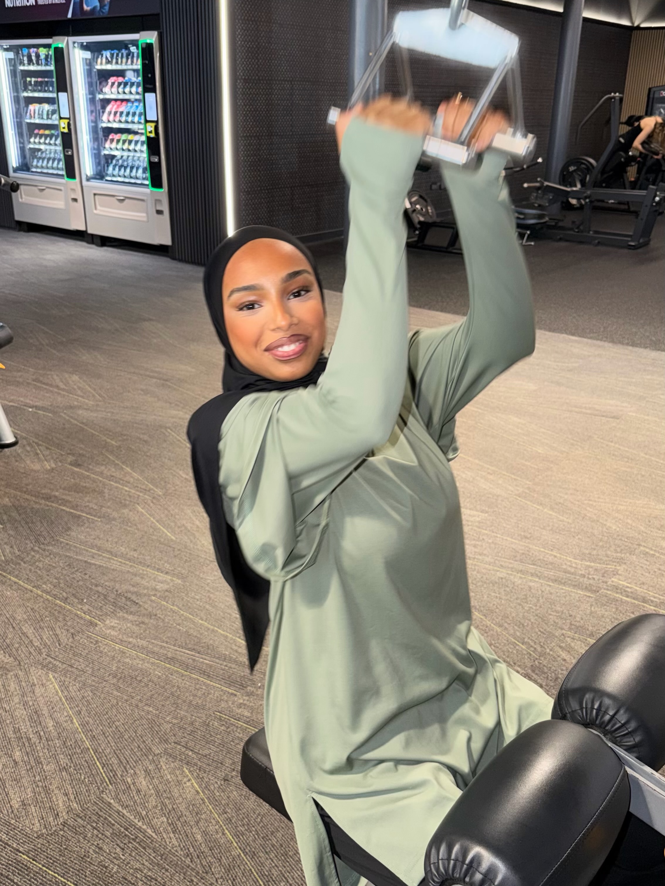 HAYA Facebook ad: How you feel after that first gym session…