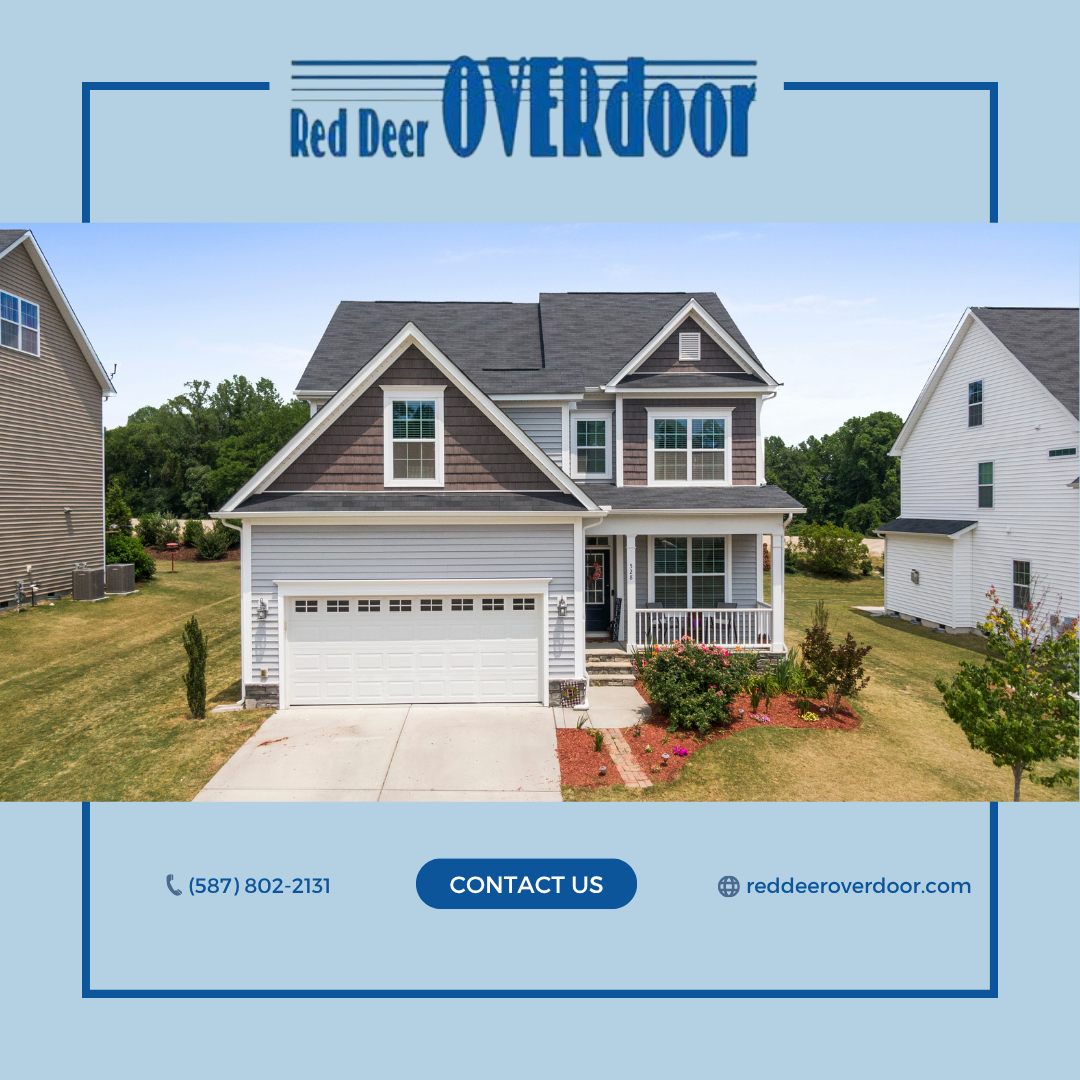 RED DEER OVERDOOR Facebook ad from Jun 30, 2026