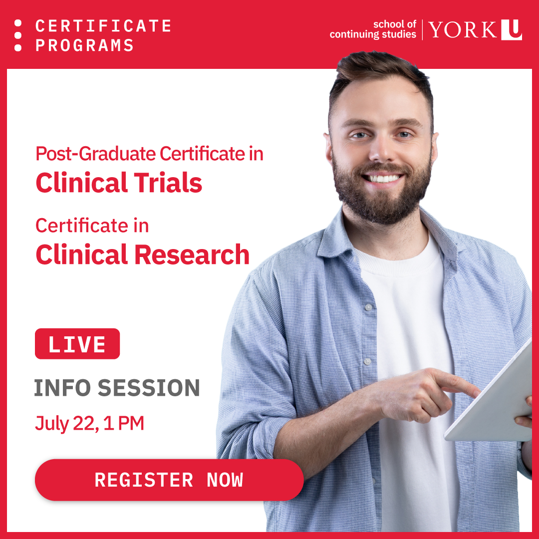 York University School of Continuing Studies Facebook ad