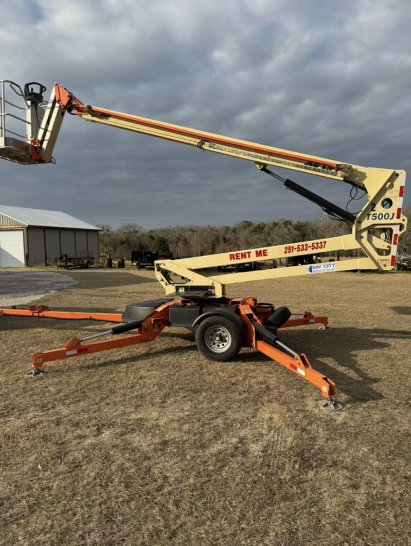 Bay City Rentals Facebook ad: Landscaping & Outdoor Equipment Rental Company