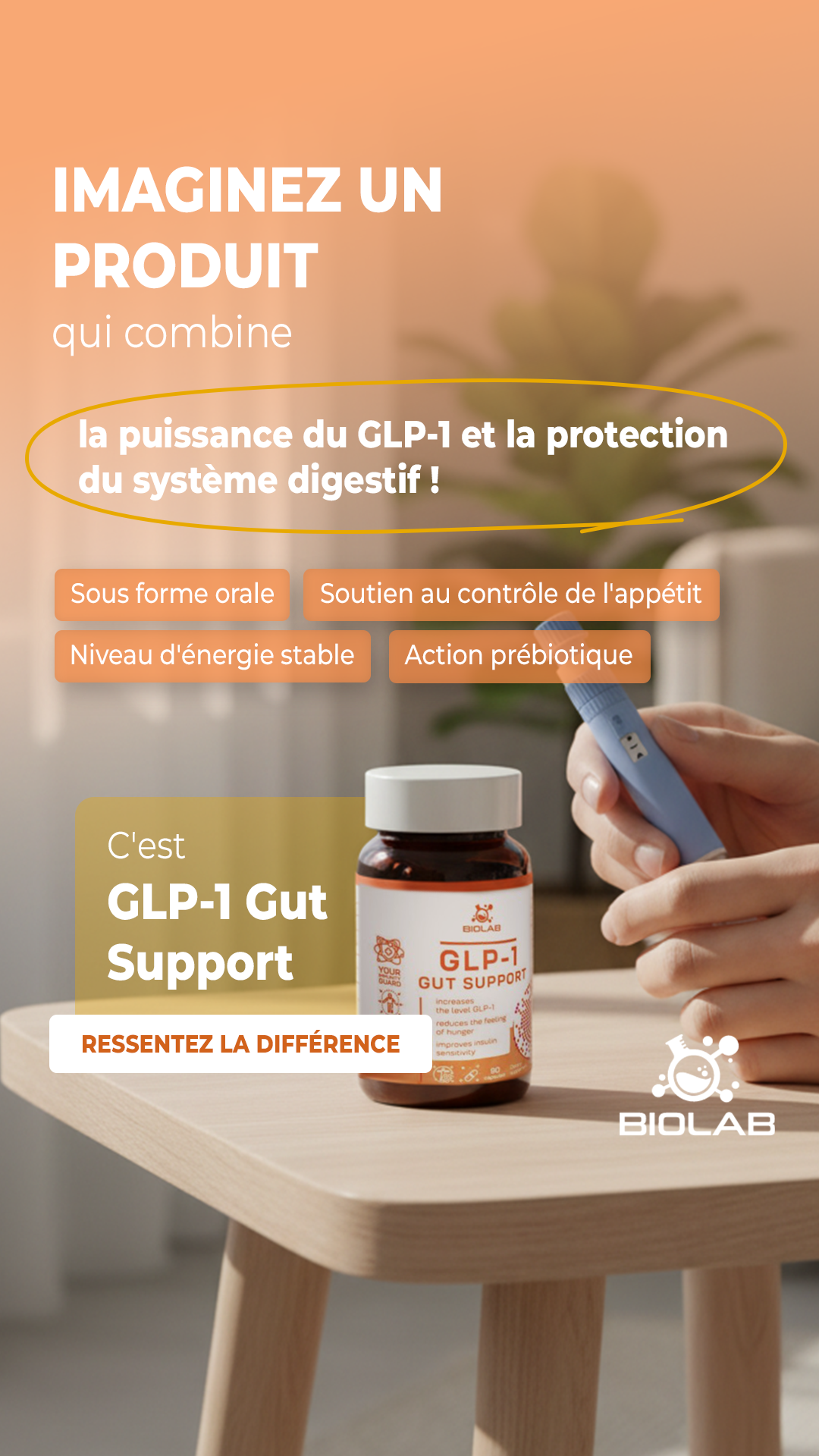 Biolabshop Facebook ad