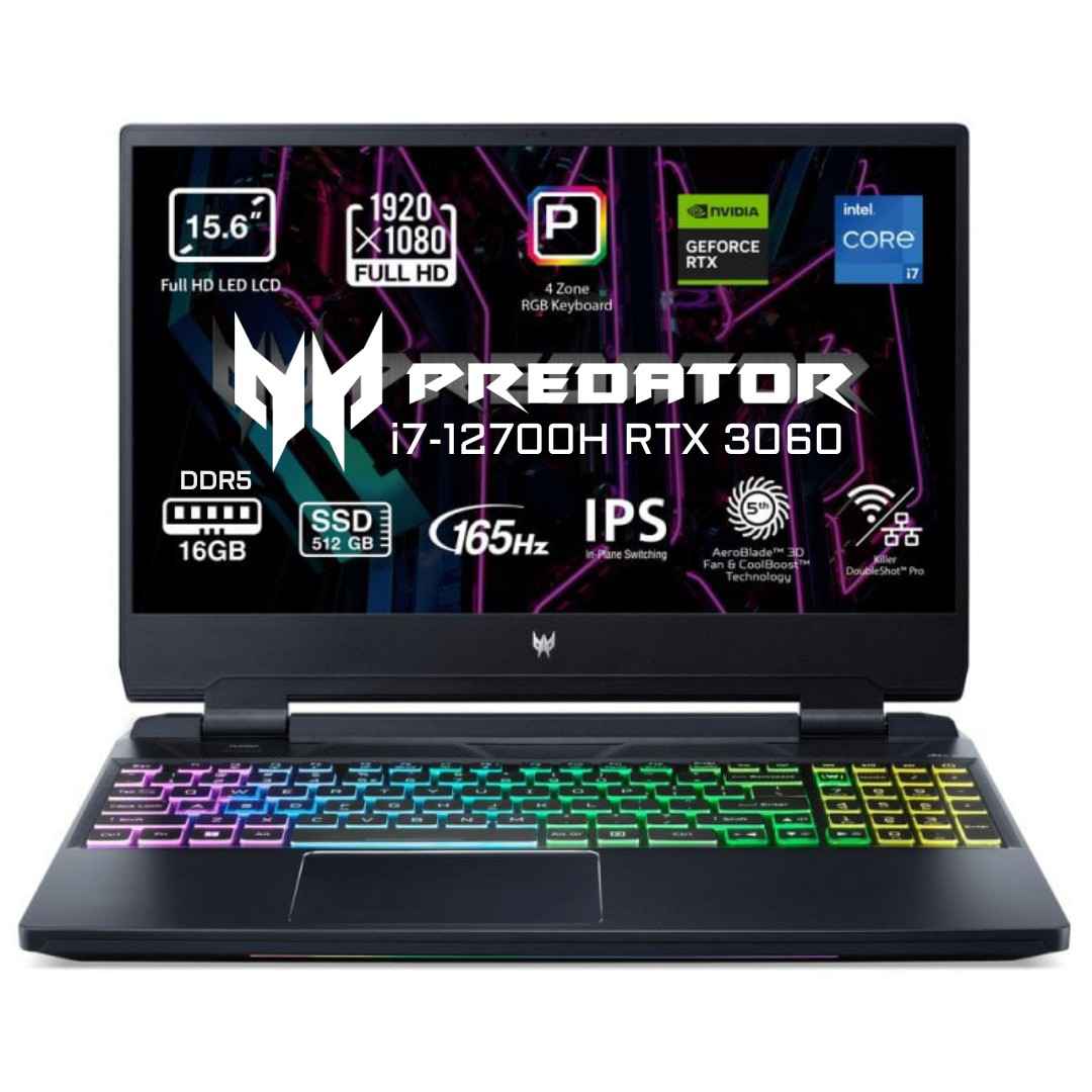 Alex Hi-Tech Electronics Facebook ad: ACER PREDATOR HELIOS 300 15.6 165HZ 100% SRGB i7-12700H 14…