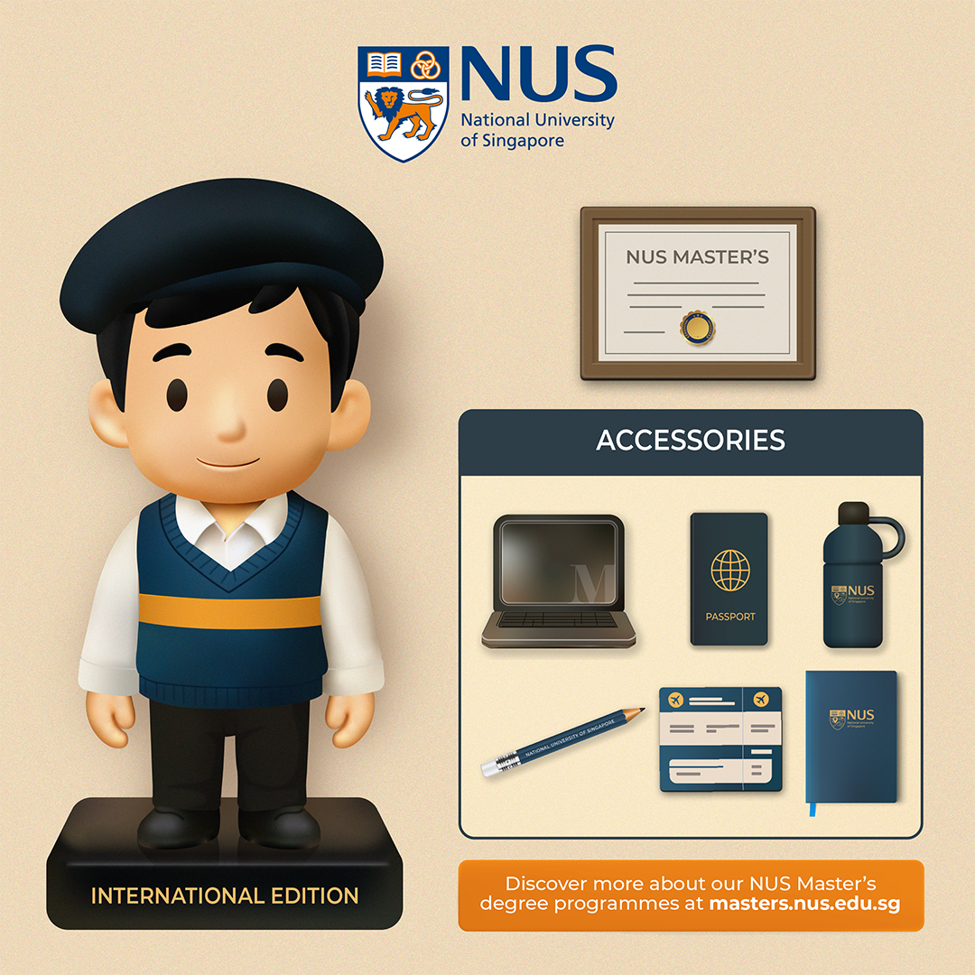 NUS Master Degree Programmes Facebook ad