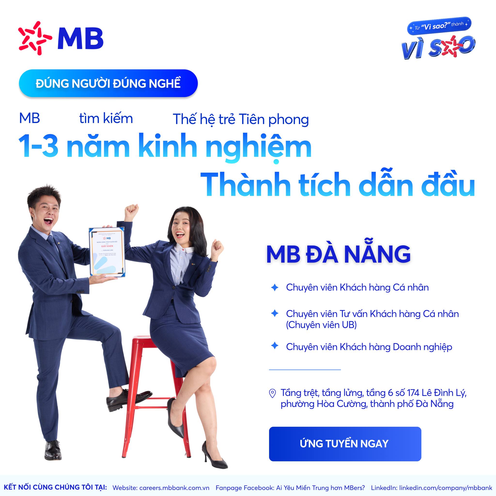 Ai Yêu Miền Trung hơn MBers? Facebook ad: [ĐÚNG NGƯỜI ĐÚNG NGHỀ] MB ĐÀ NẴNG TÌM…