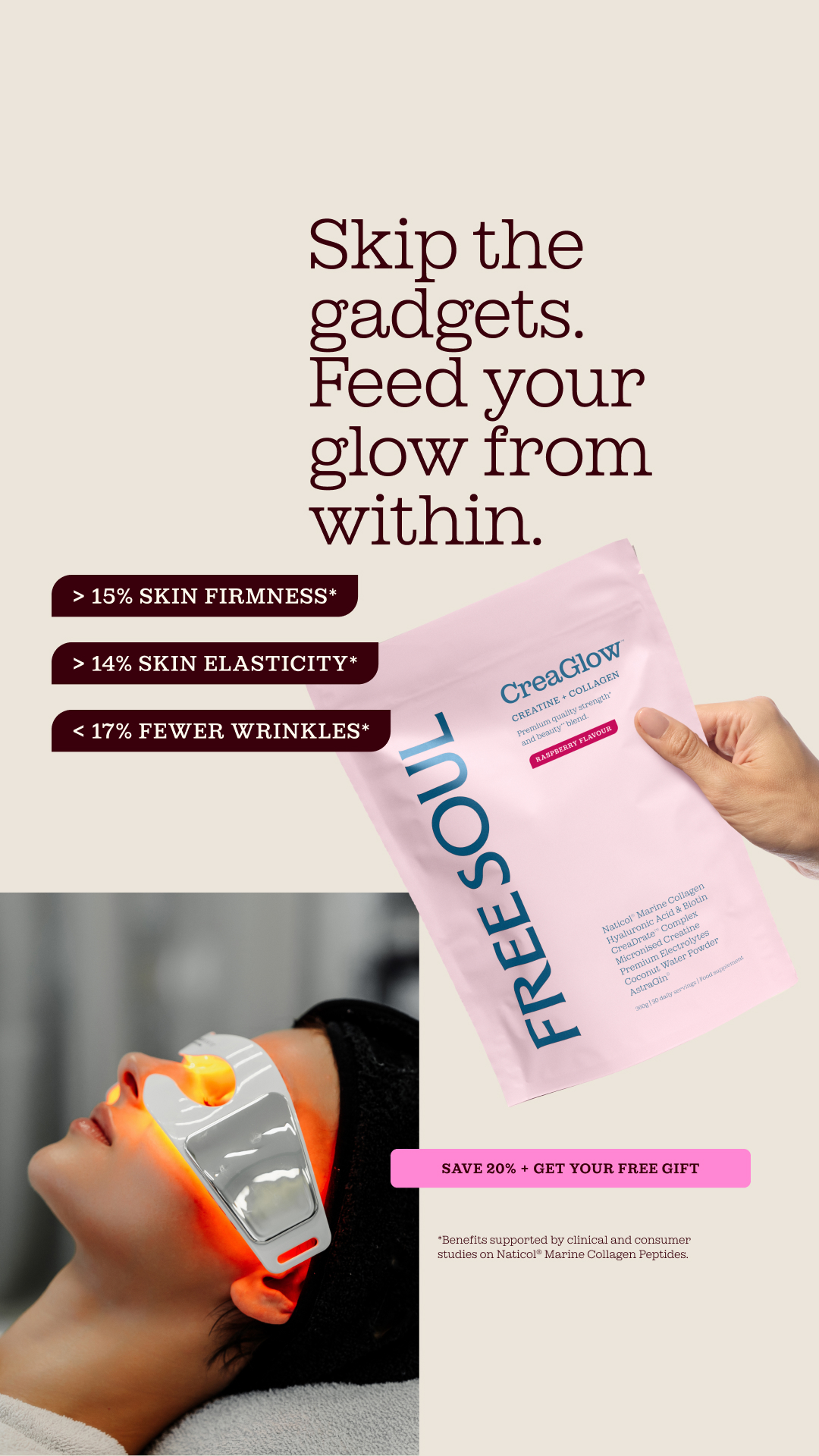 Free Soul Facebook ad