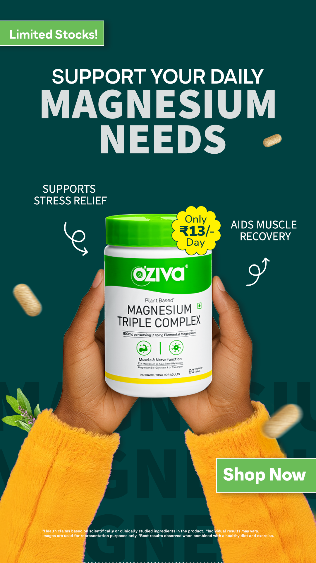 OZiva Facebook ad