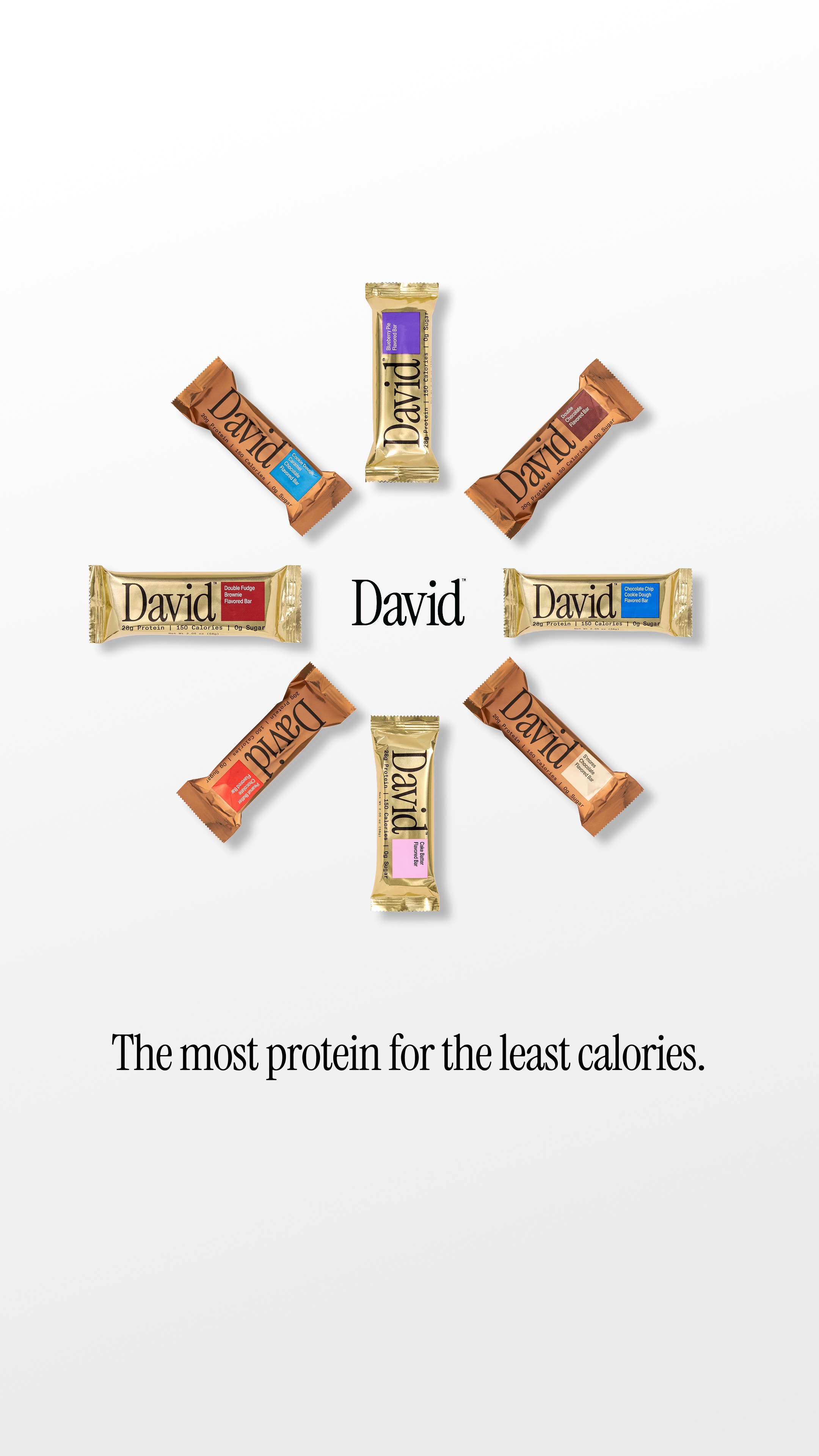 David Protein Facebook ad
