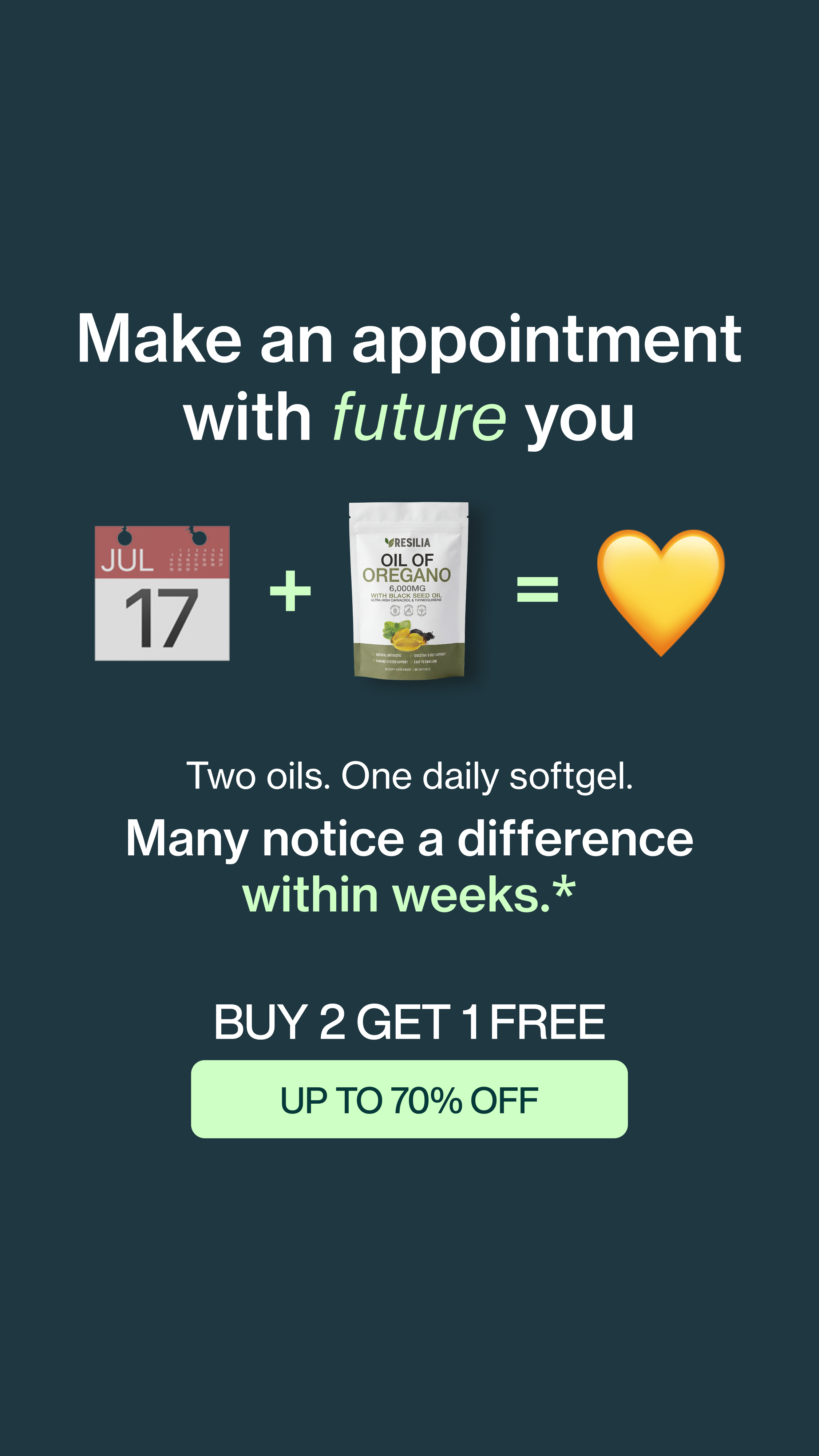After 40 Wellness Facebook ad