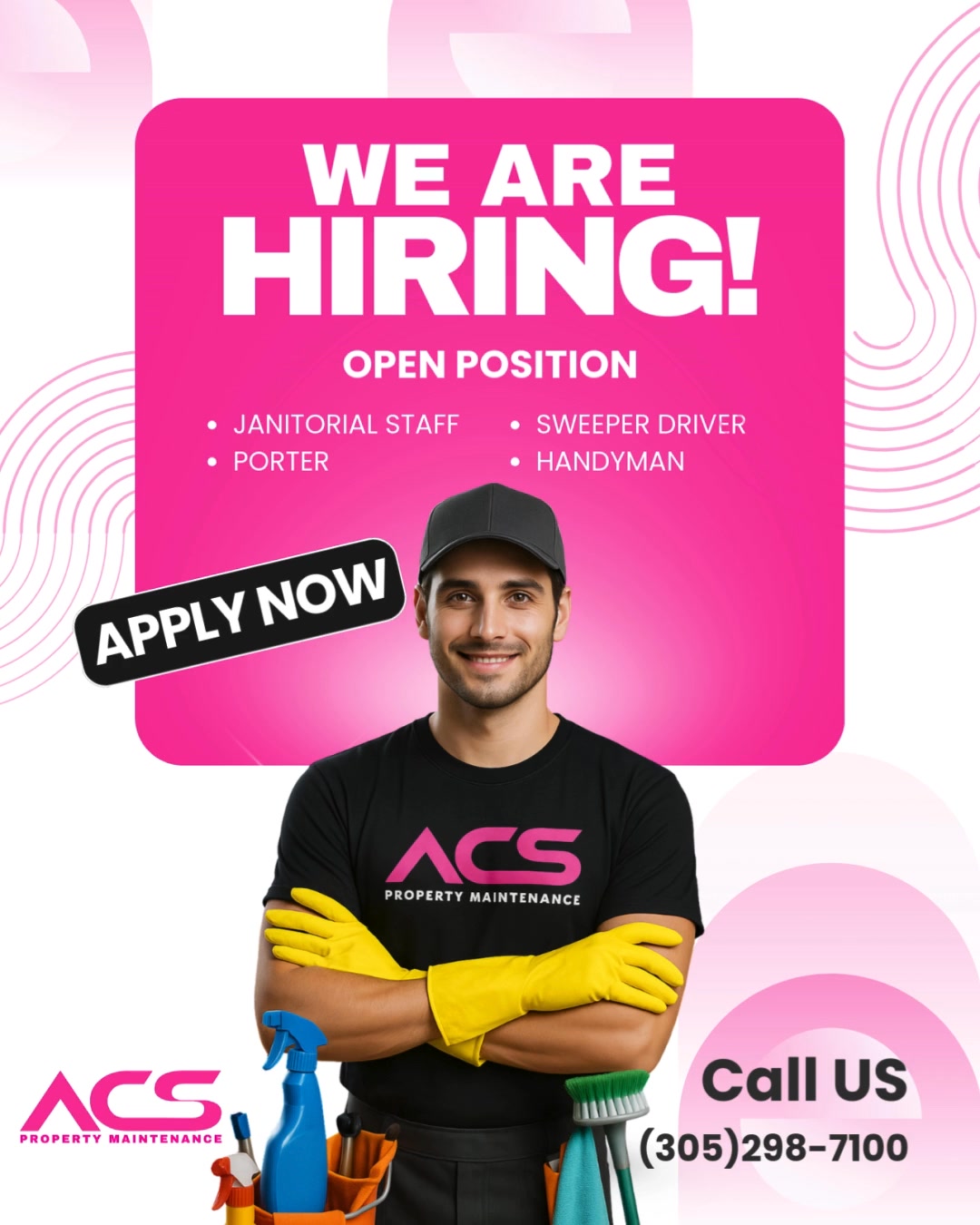 ACS Property Maintenance Facebook ad: Join Us
