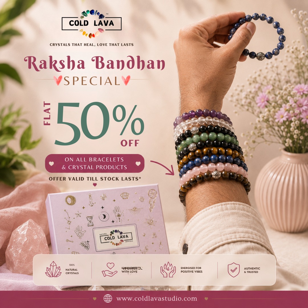 Cold Lava Studio Facebook ad: Flat 50% OFF across the collection