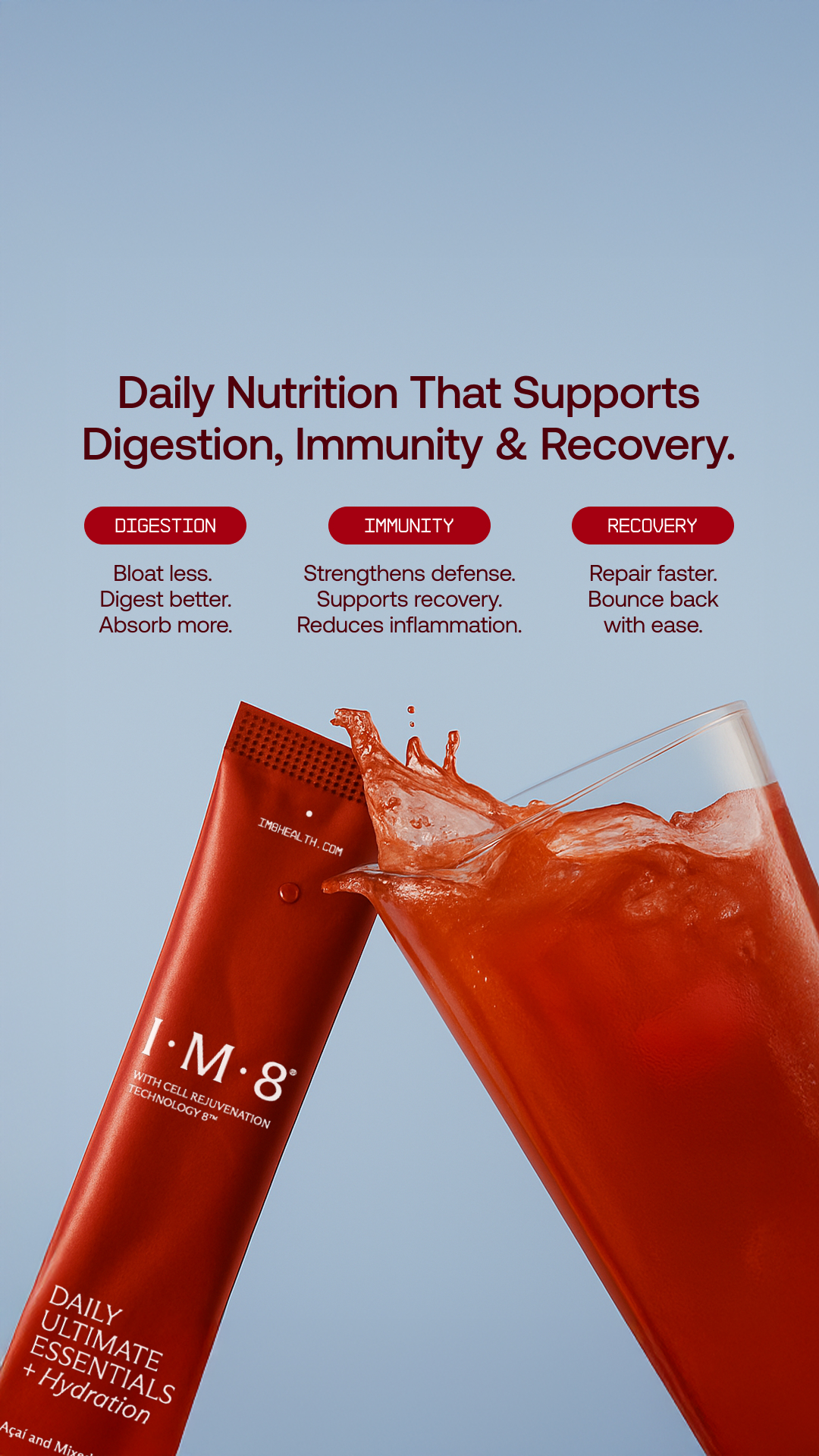 IM8 Health Facebook ad