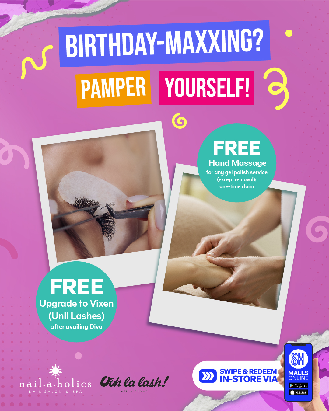SM Malls Online Facebook ad