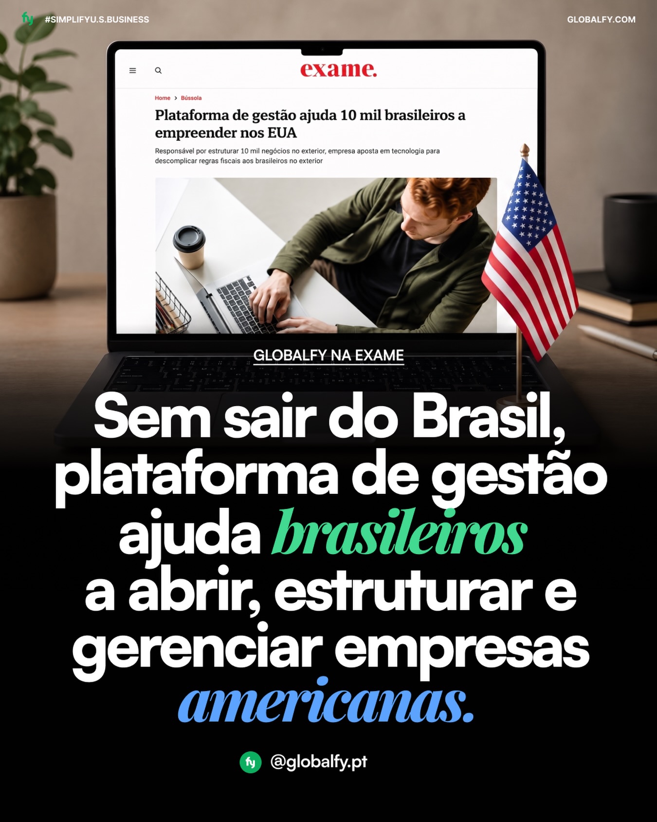 Globalfy - Português Facebook ad