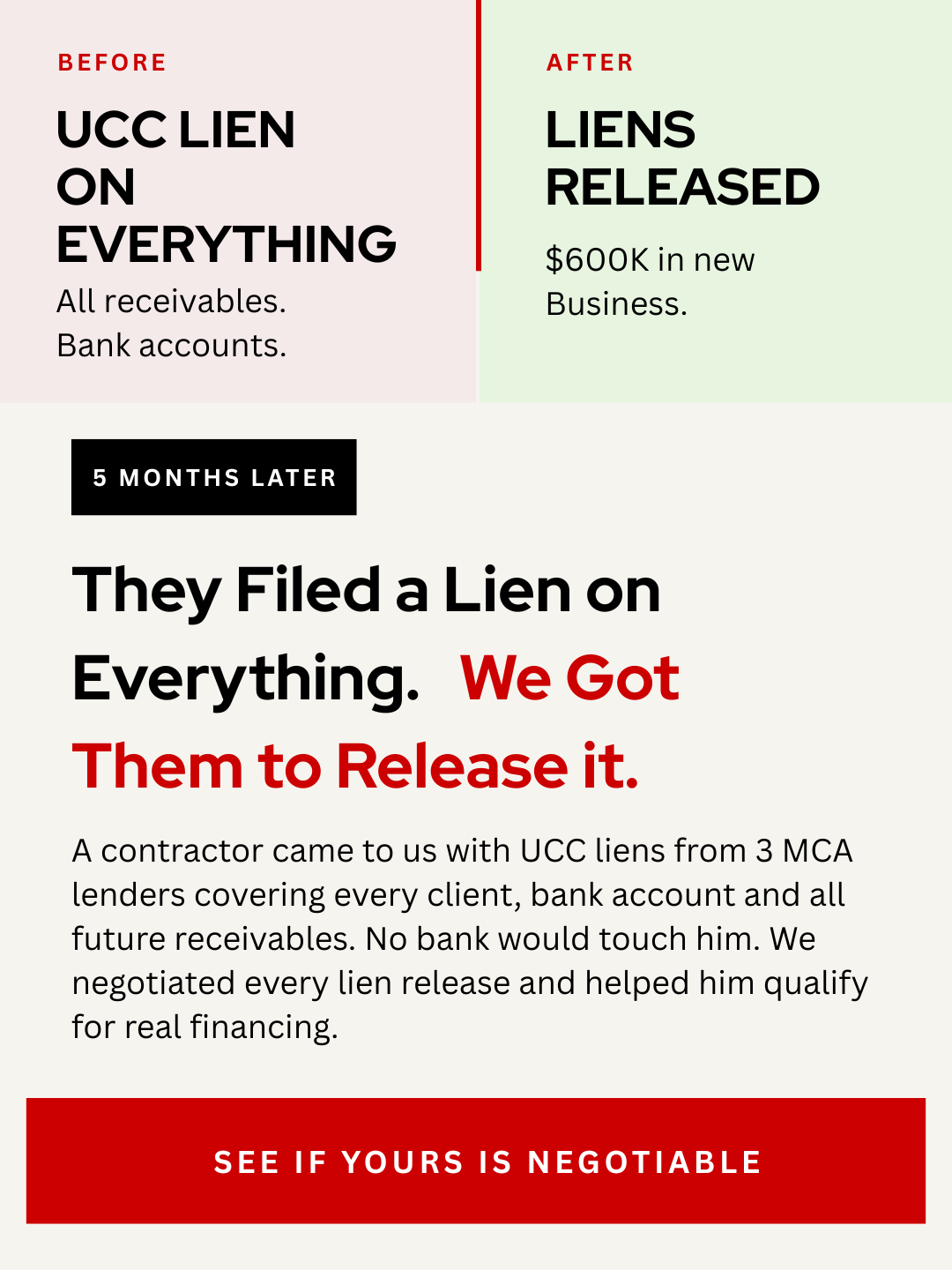 First Choice Debt Solutions Facebook ad
