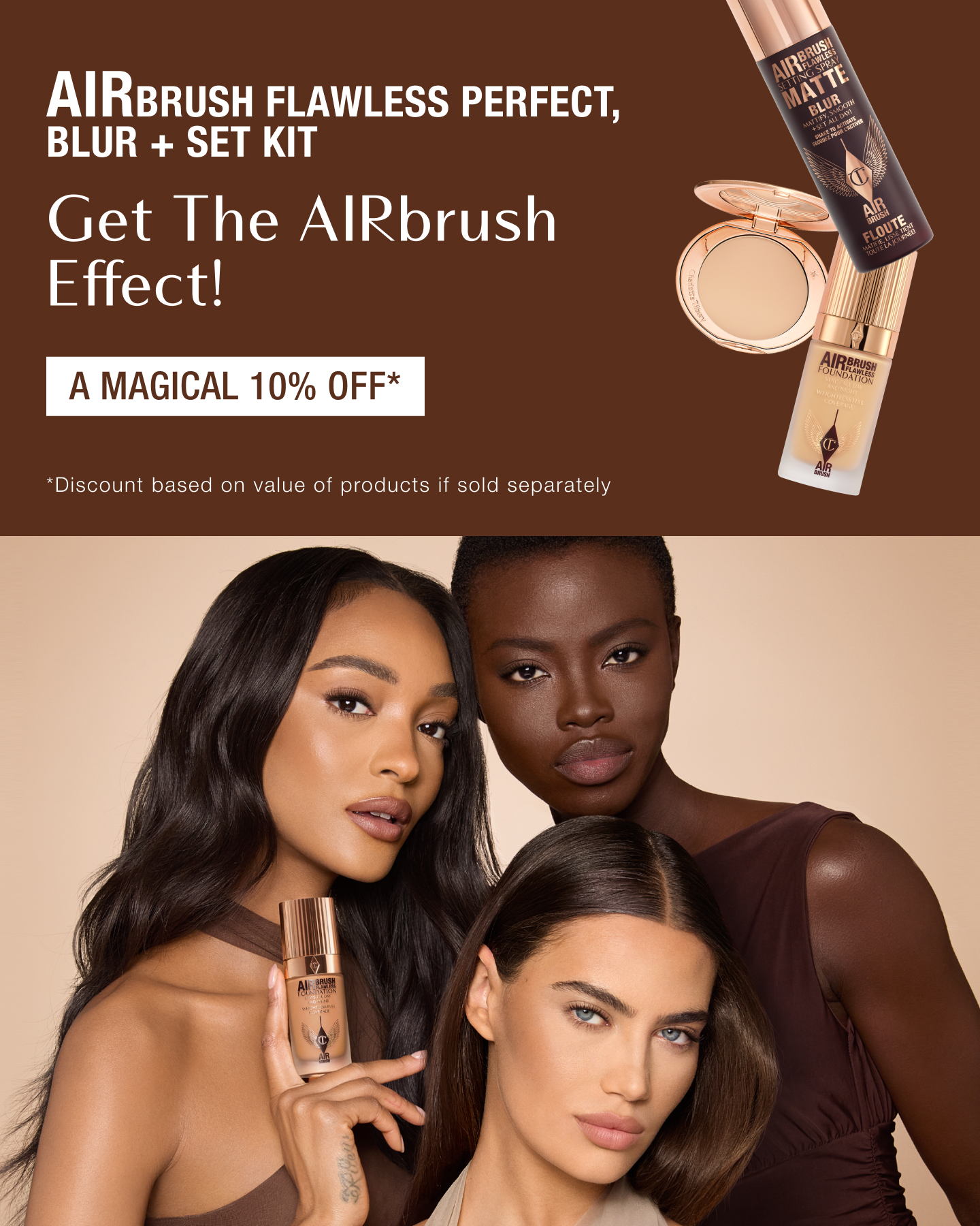 Charlotte Tilbury Facebook ad