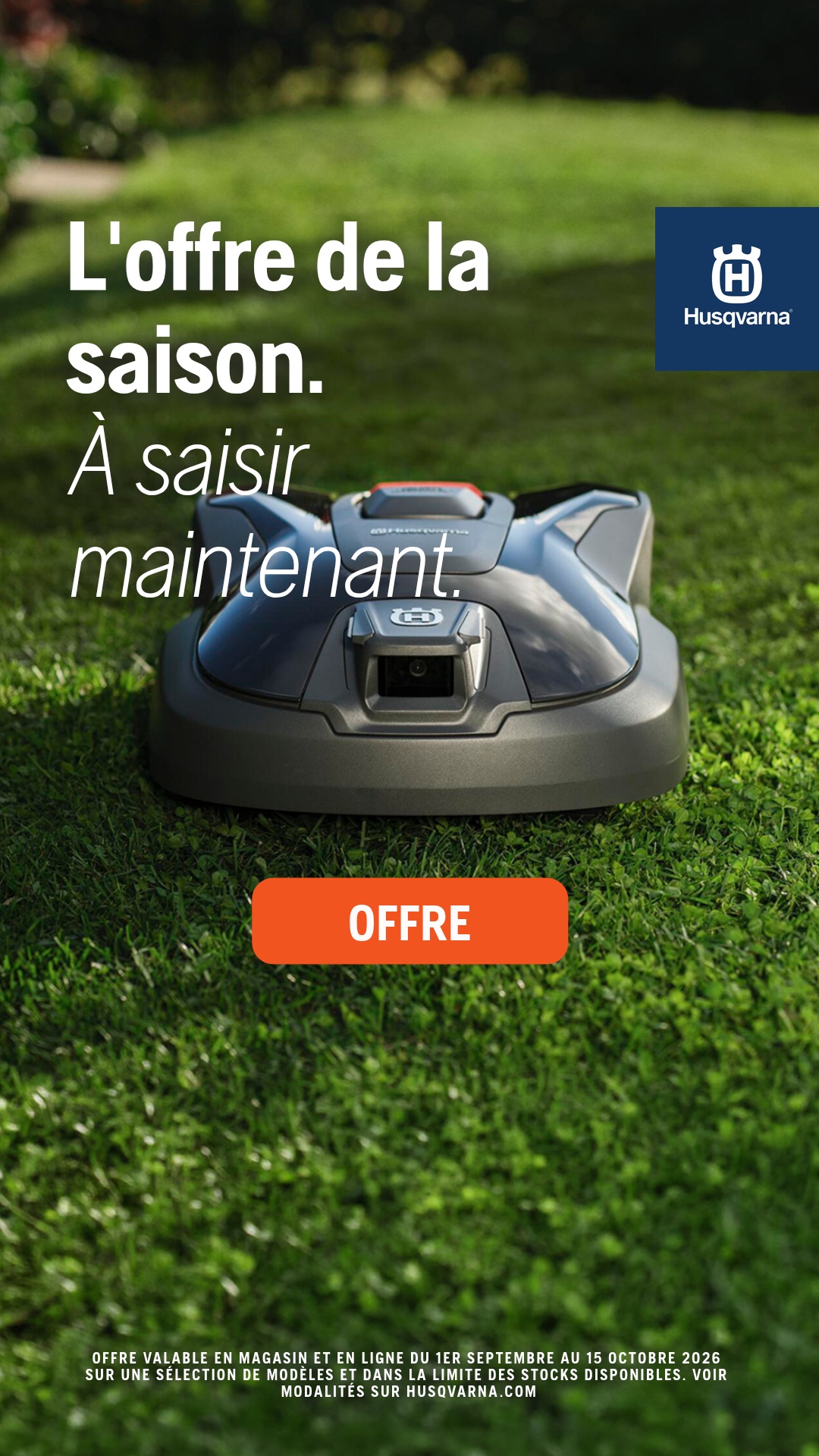 Husqvarna Facebook ad
