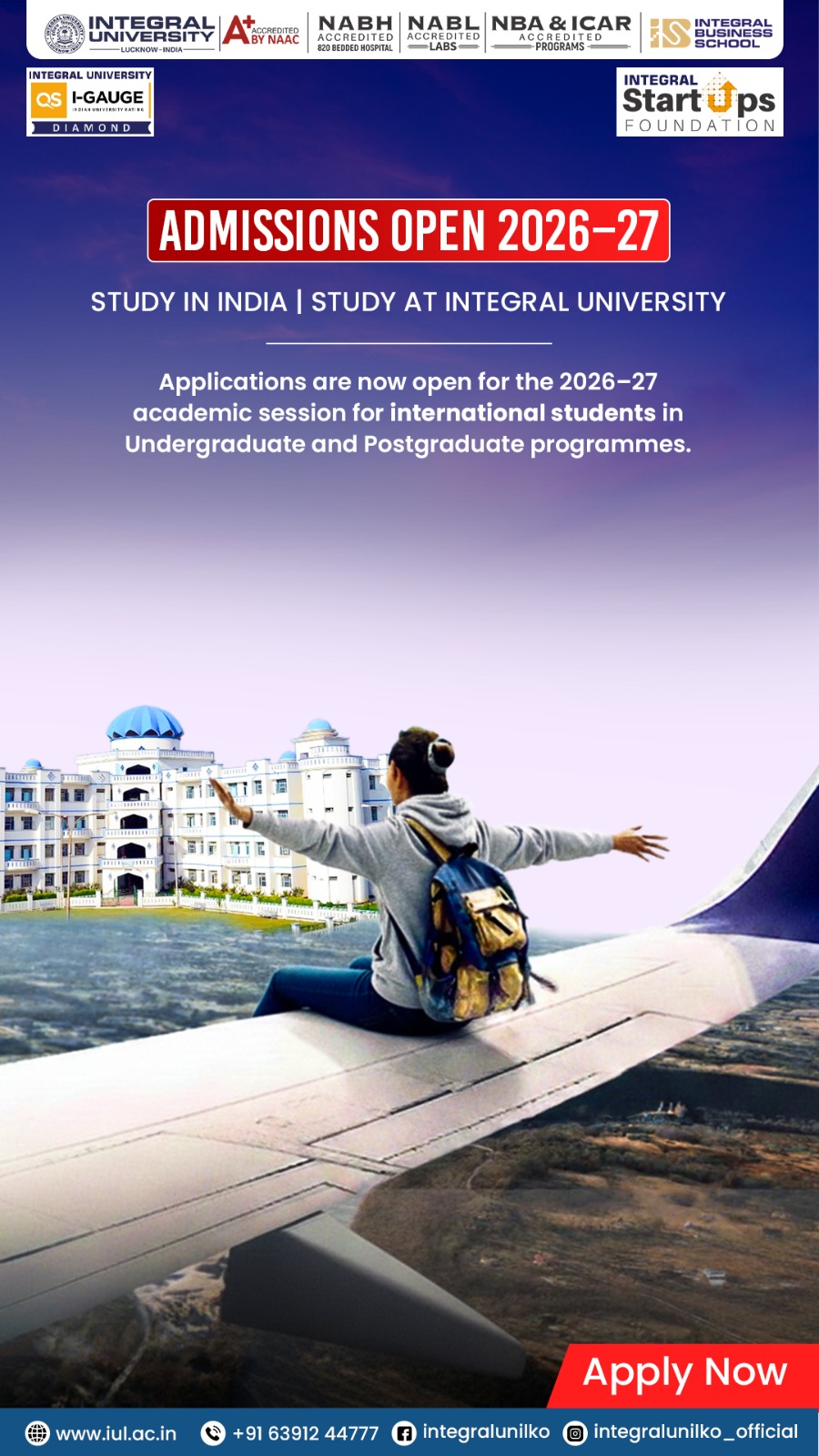 Integral University Facebook ad