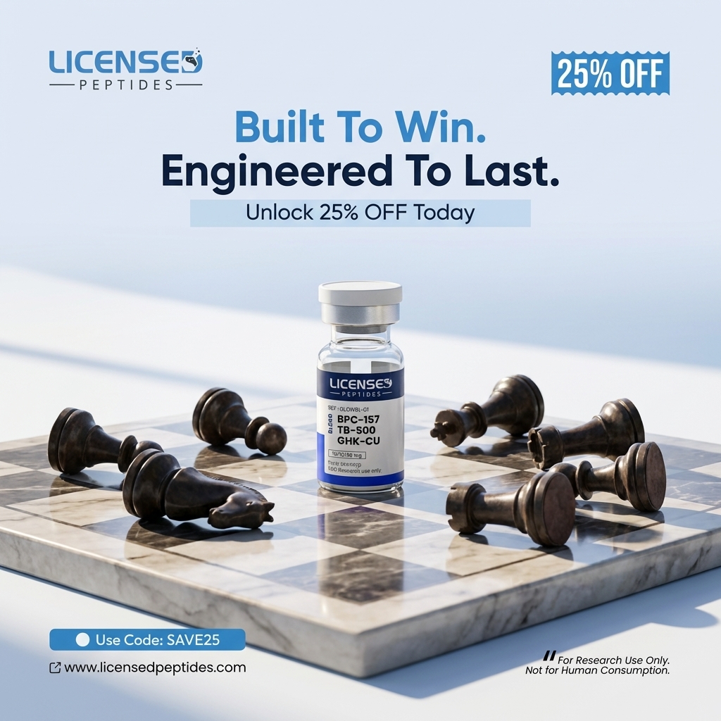 LicensedPeptides Facebook ad