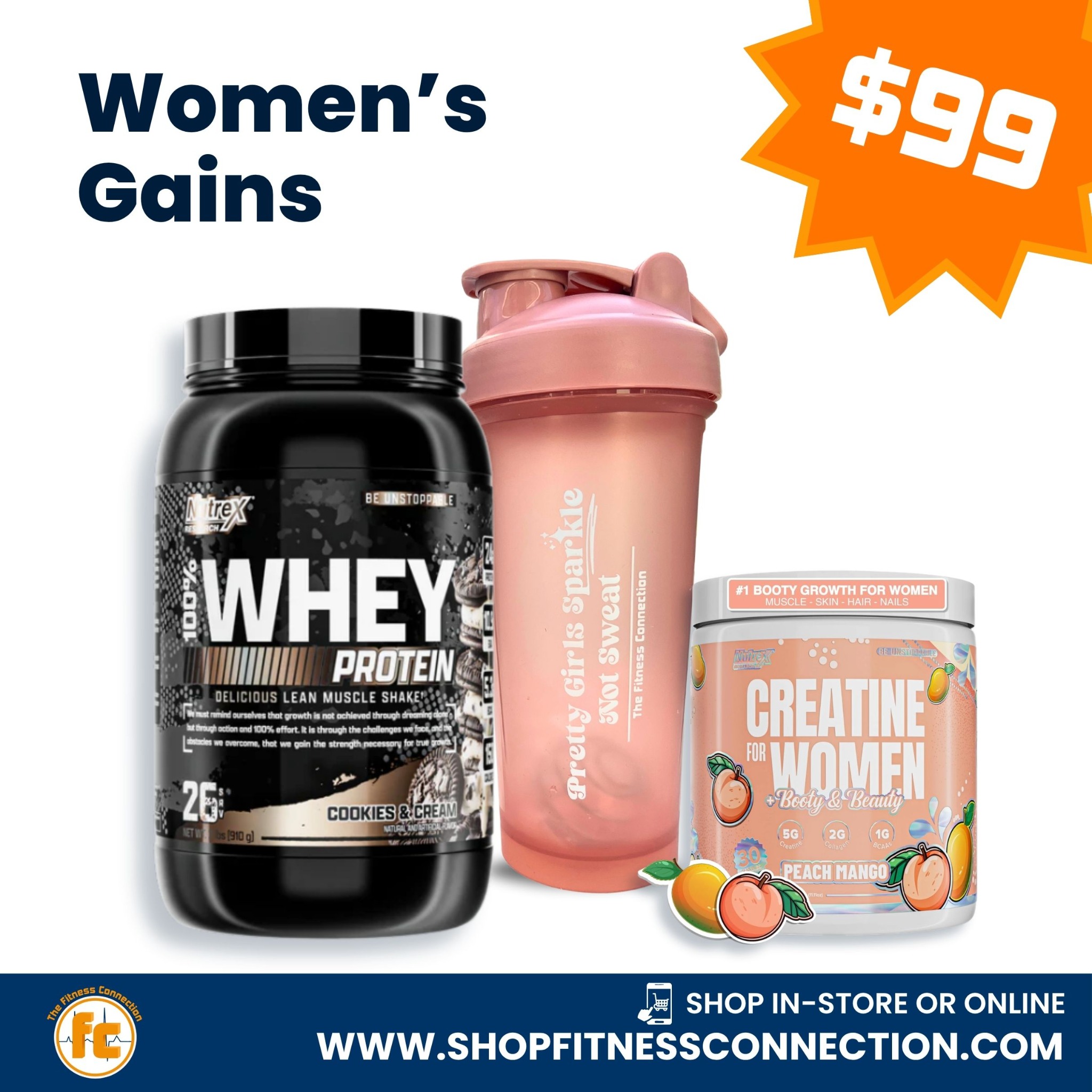 The Fitness Connection Bahamas Facebook ad