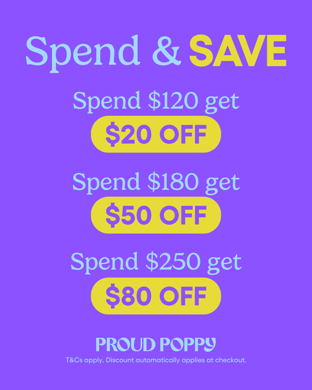 Proud Poppy Clothing Facebook ad