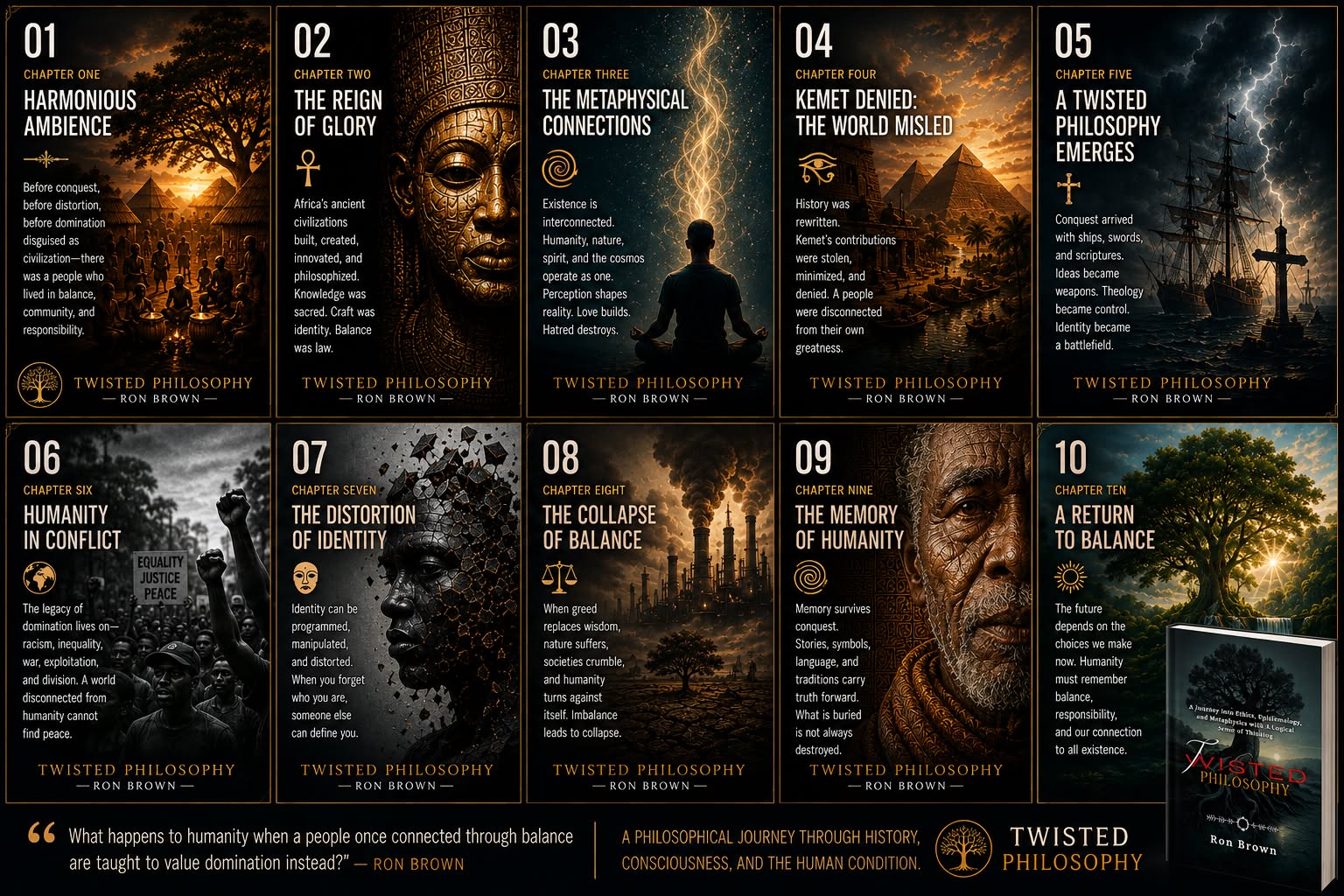 Twisted Philosophy Facebook ad: Twisted Philosophy | The Journey Begins