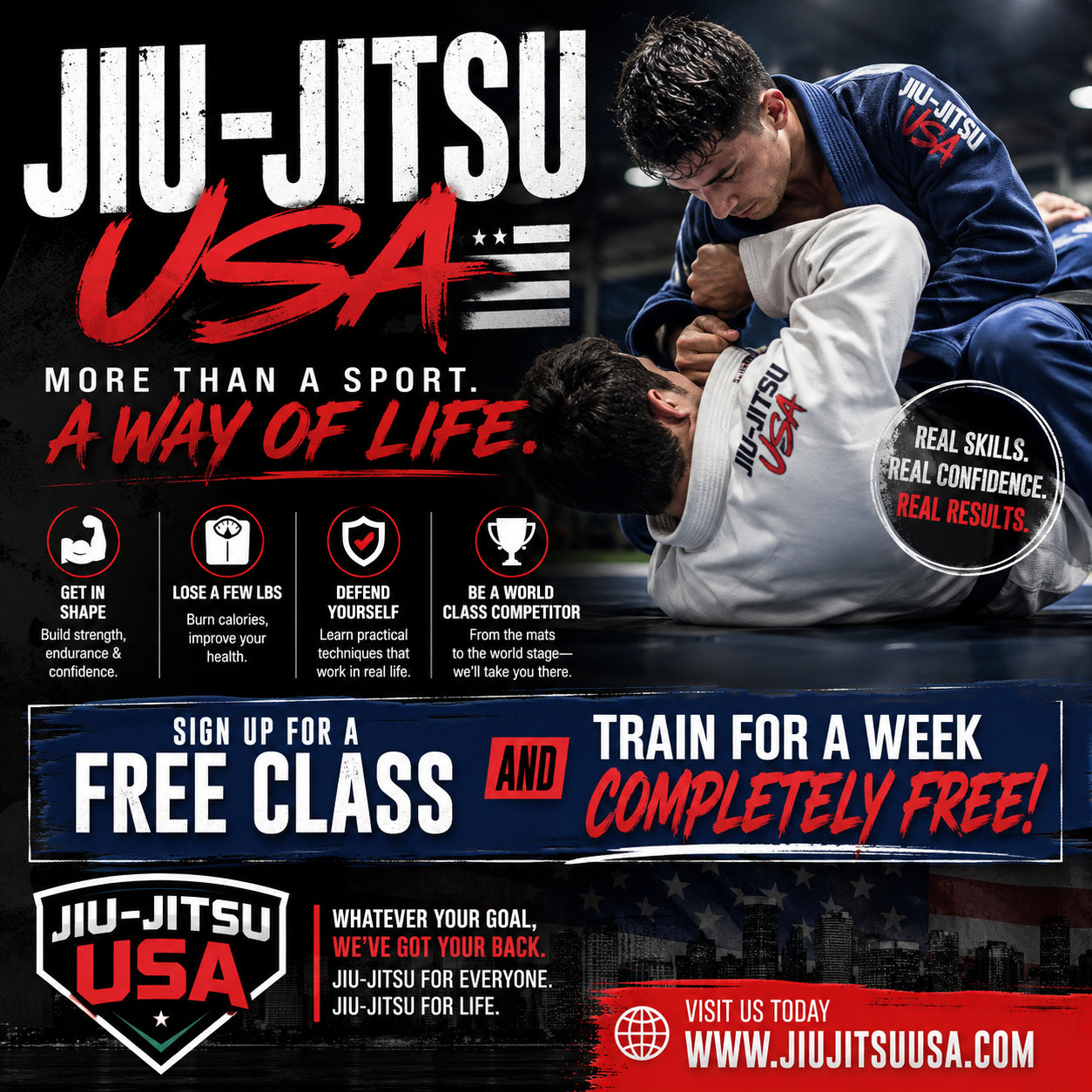 Jiu-Jitsu USA  Brazilian Jiu-Jitsu and Fitness Center Facebook ad