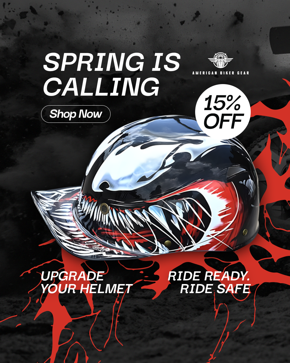 BikerGear - Fuel & Freedom Facebook ad
