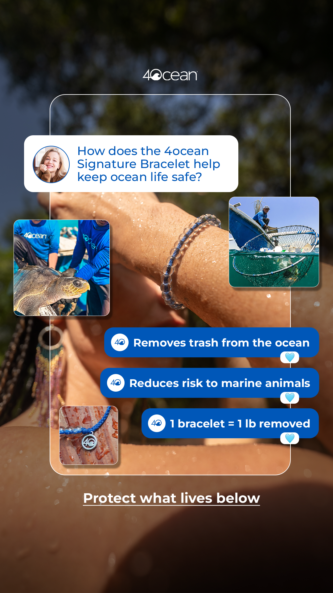4ocean Facebook ad