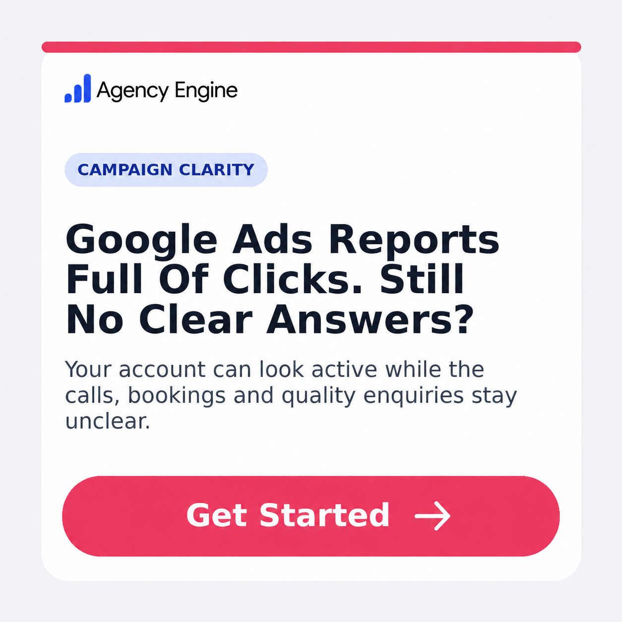 Agency Engine Facebook ad