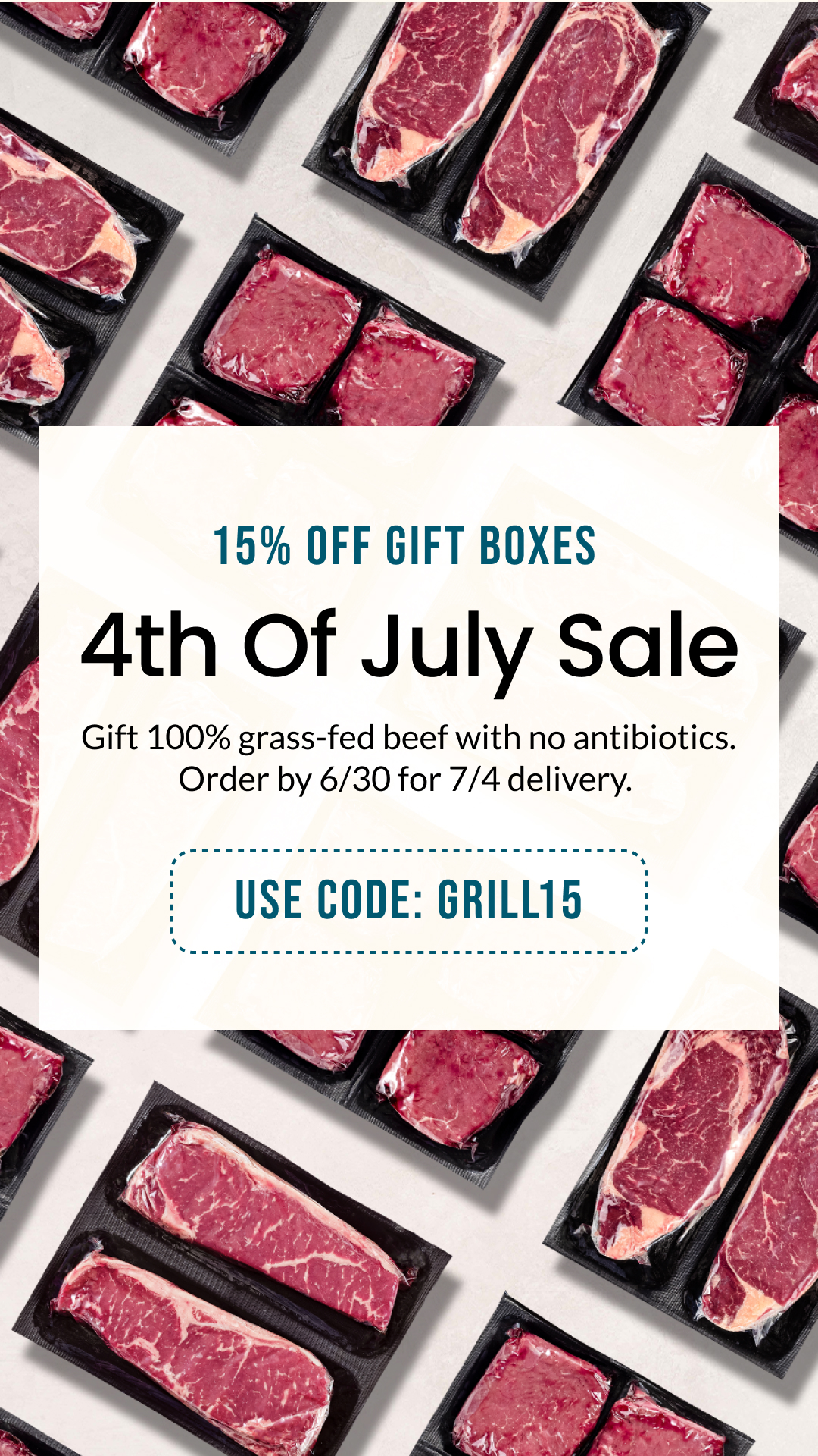 ButcherBox Facebook ad