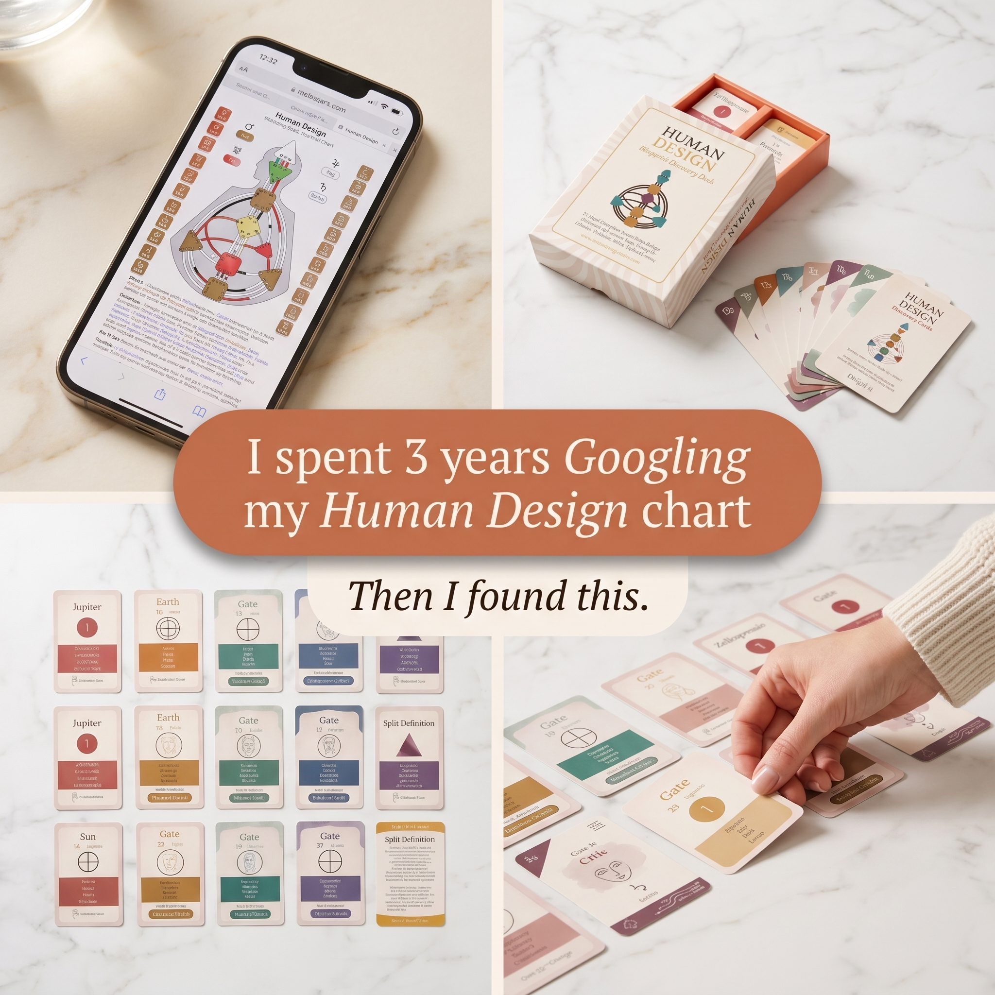 Humandesigncards Facebook ad