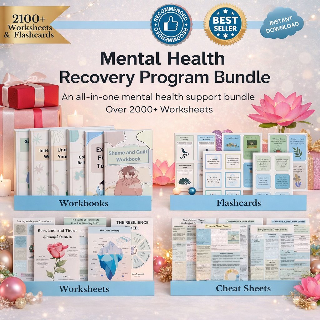 Guide Rack by Grace Facebook ad: 2,100+ Therapy Worksheets for Less than One Session.