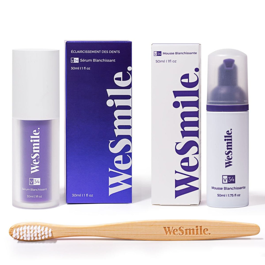 WeSmile Facebook ad: Plus besoin de filtres.