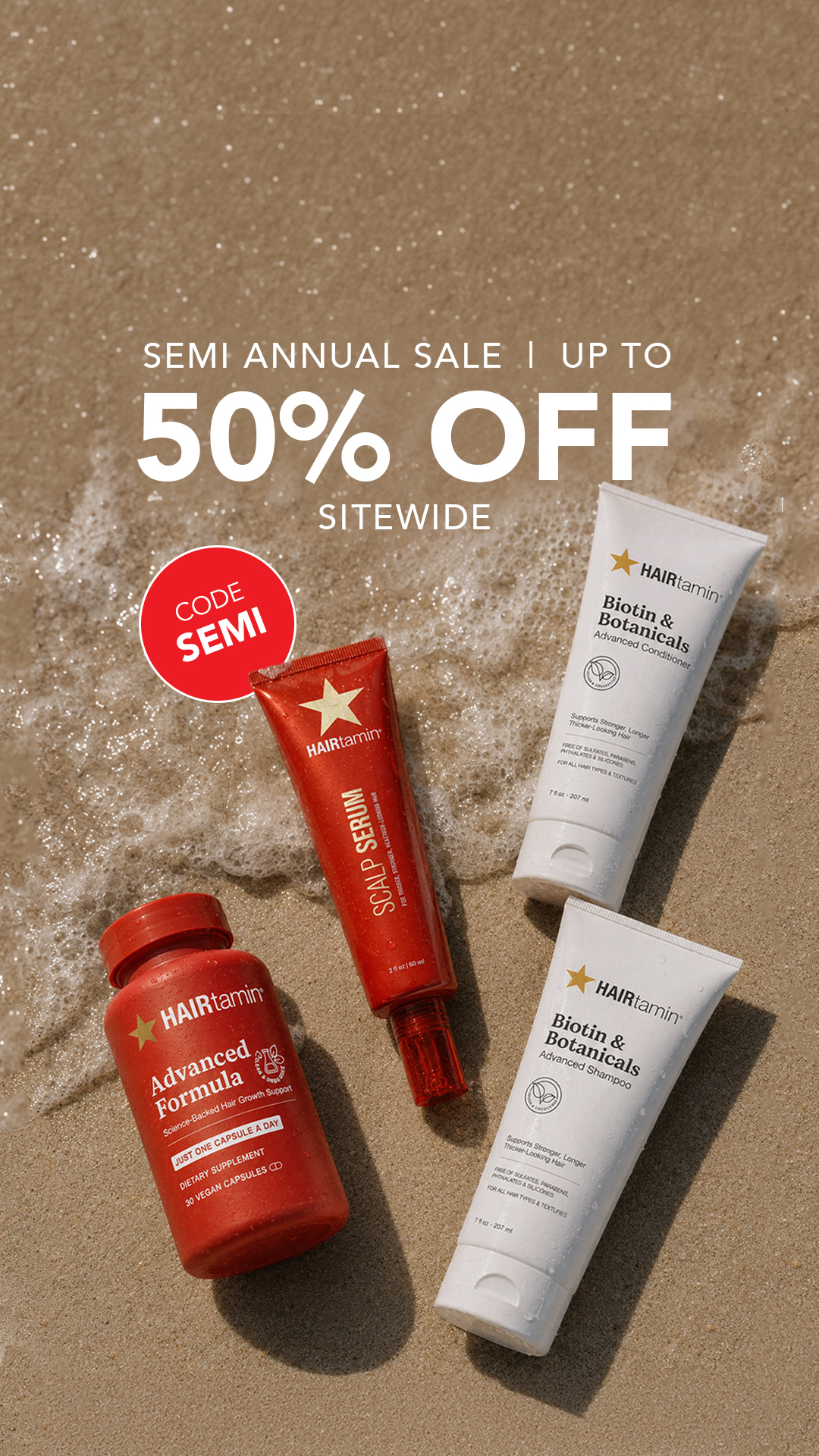 HAIRtamin Facebook ad