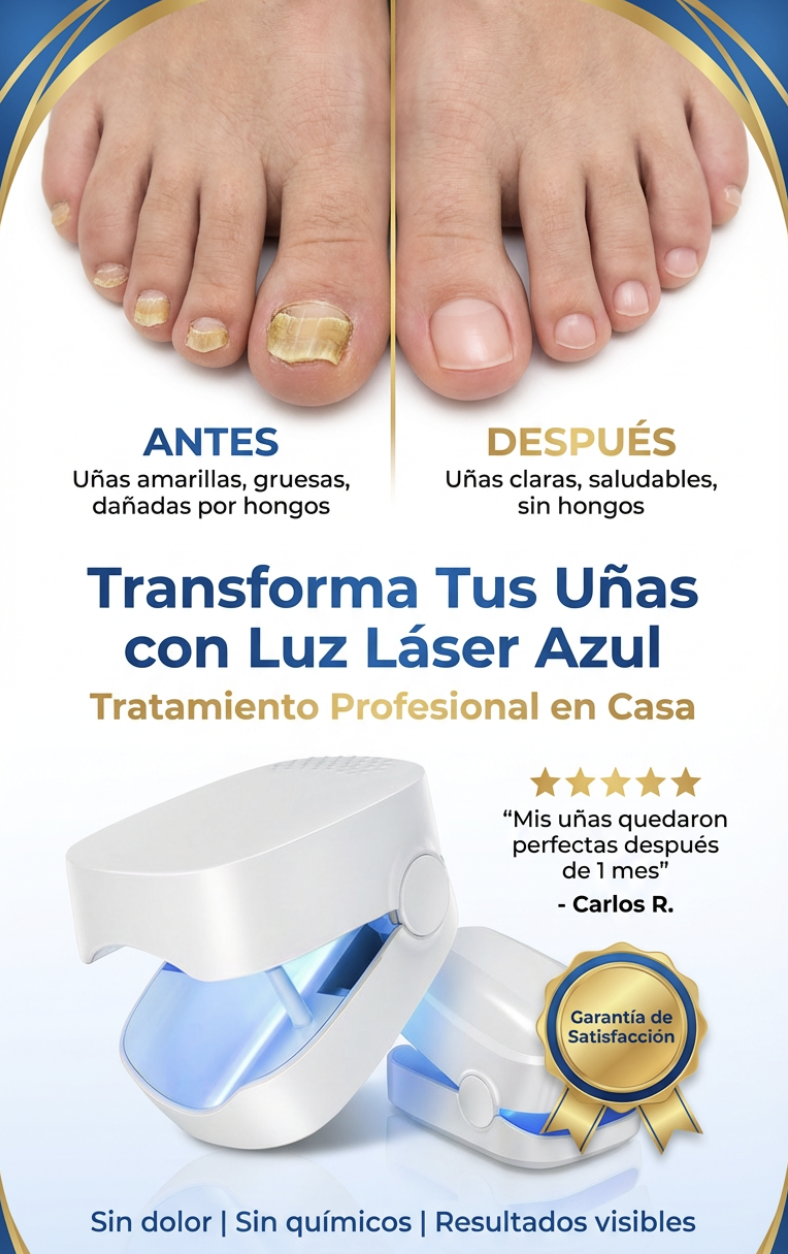 OneP store Facebook ad: Uñas limpias y saludables