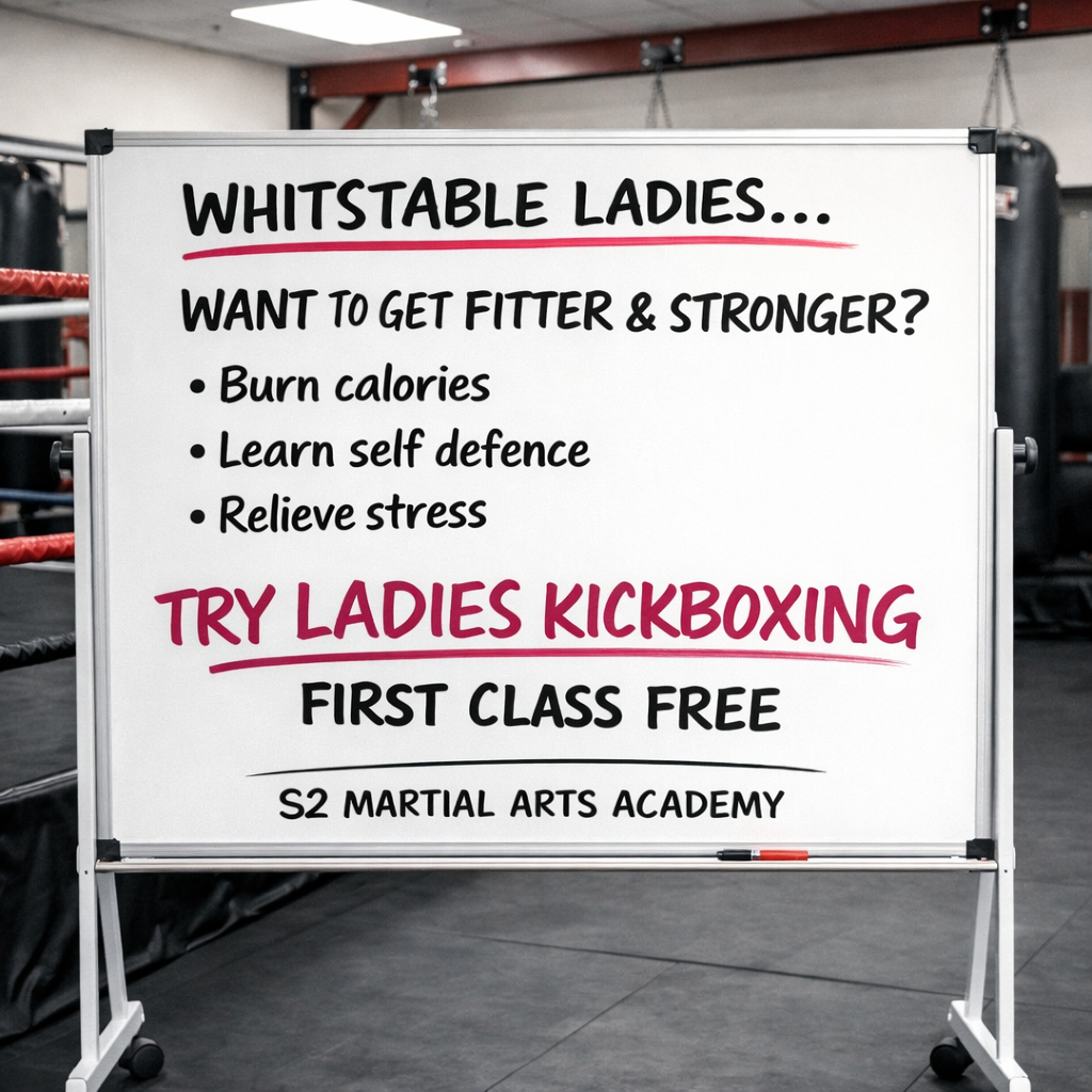 S2 Martial Arts Academy Facebook ad: First Class FREE, Limited Spots ONLY