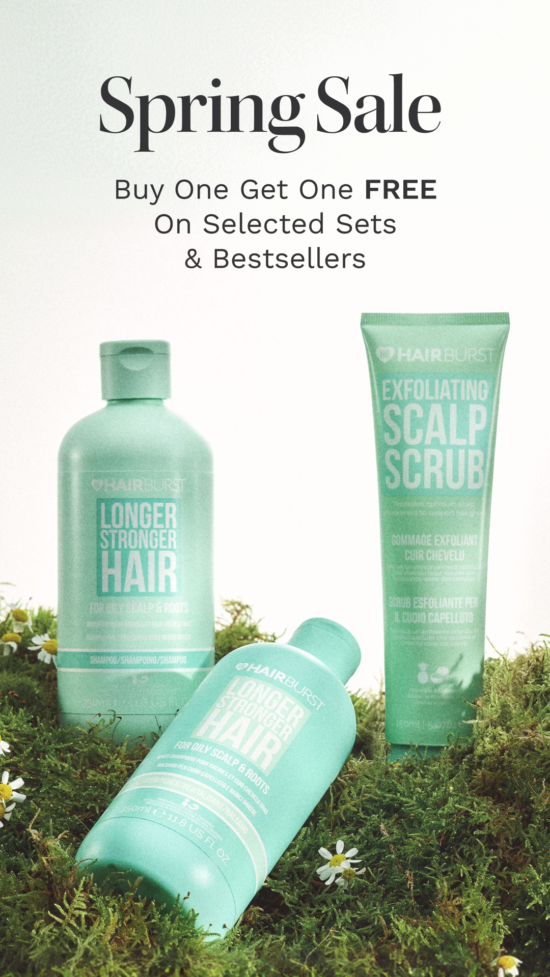 Hairburst Facebook ad